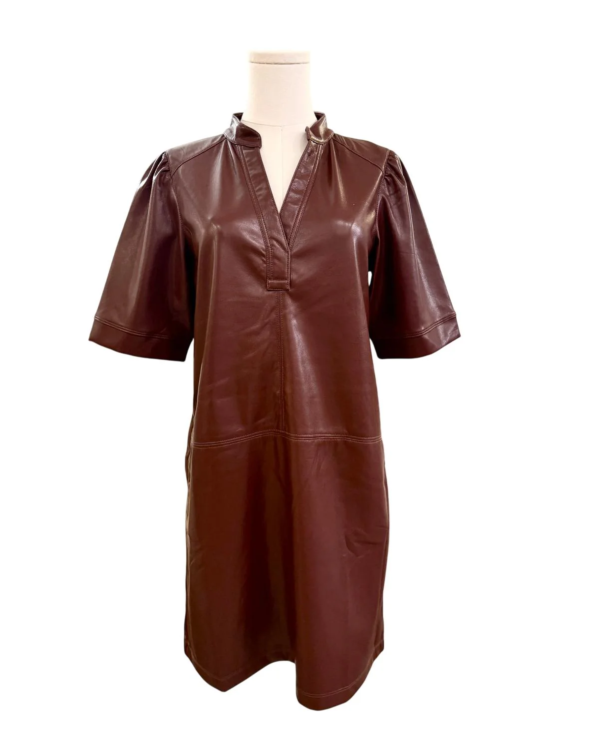 Women's Lauryn Mini Dress In Dark Burgundy