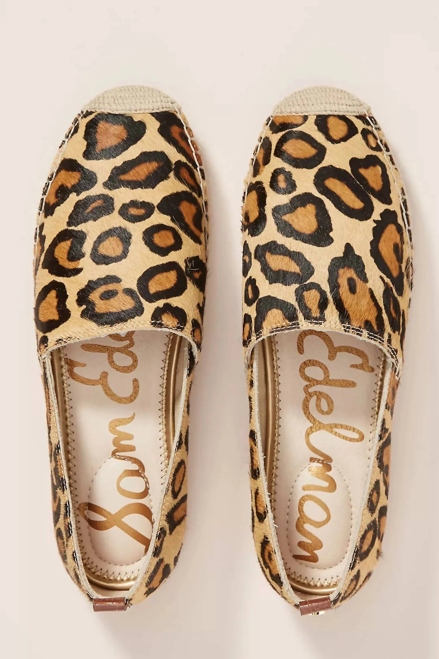 Women's Leopard Espadrille Slip On Sandal In Tan - Image 3