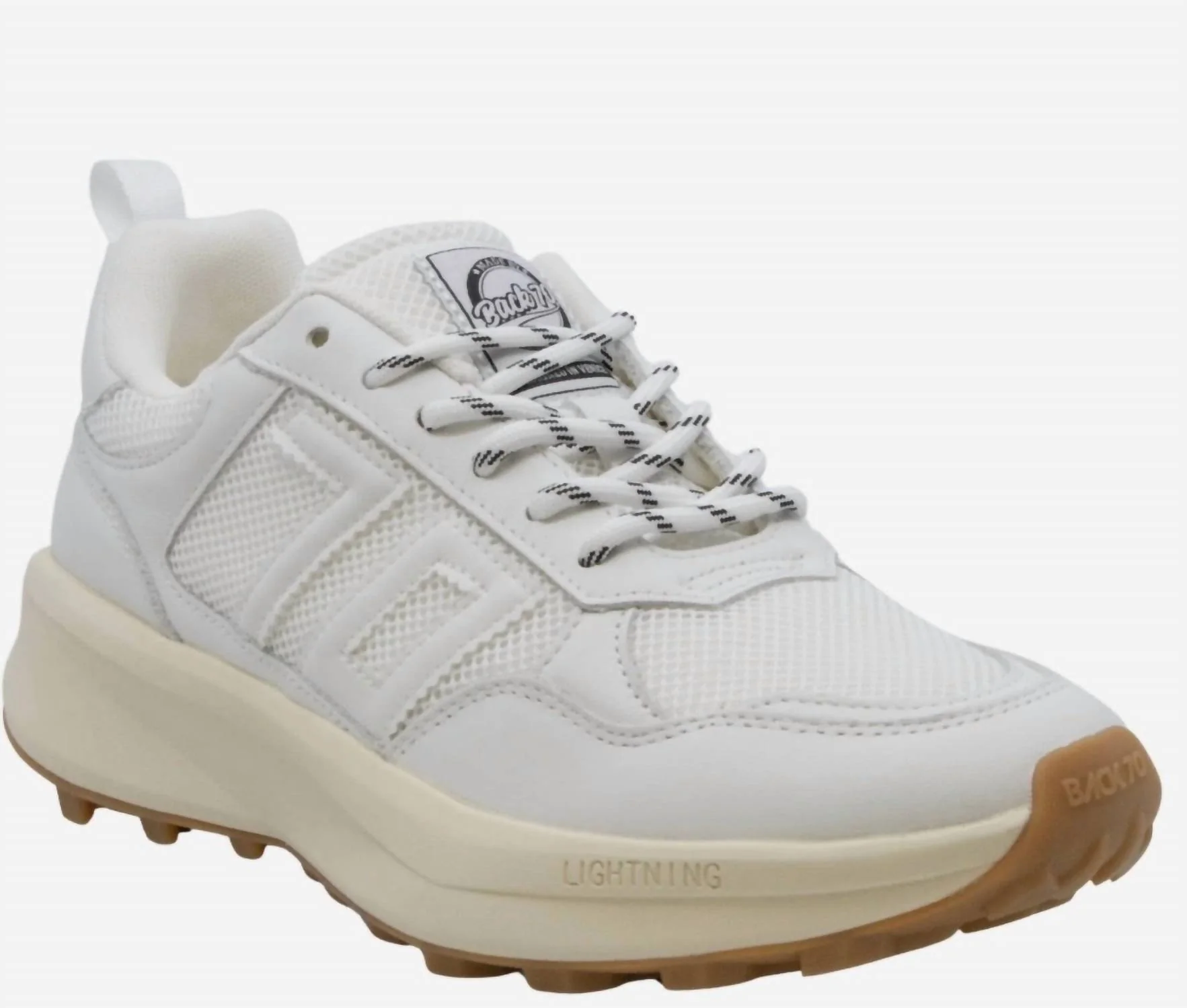 Women's Lightning Sneakers In White