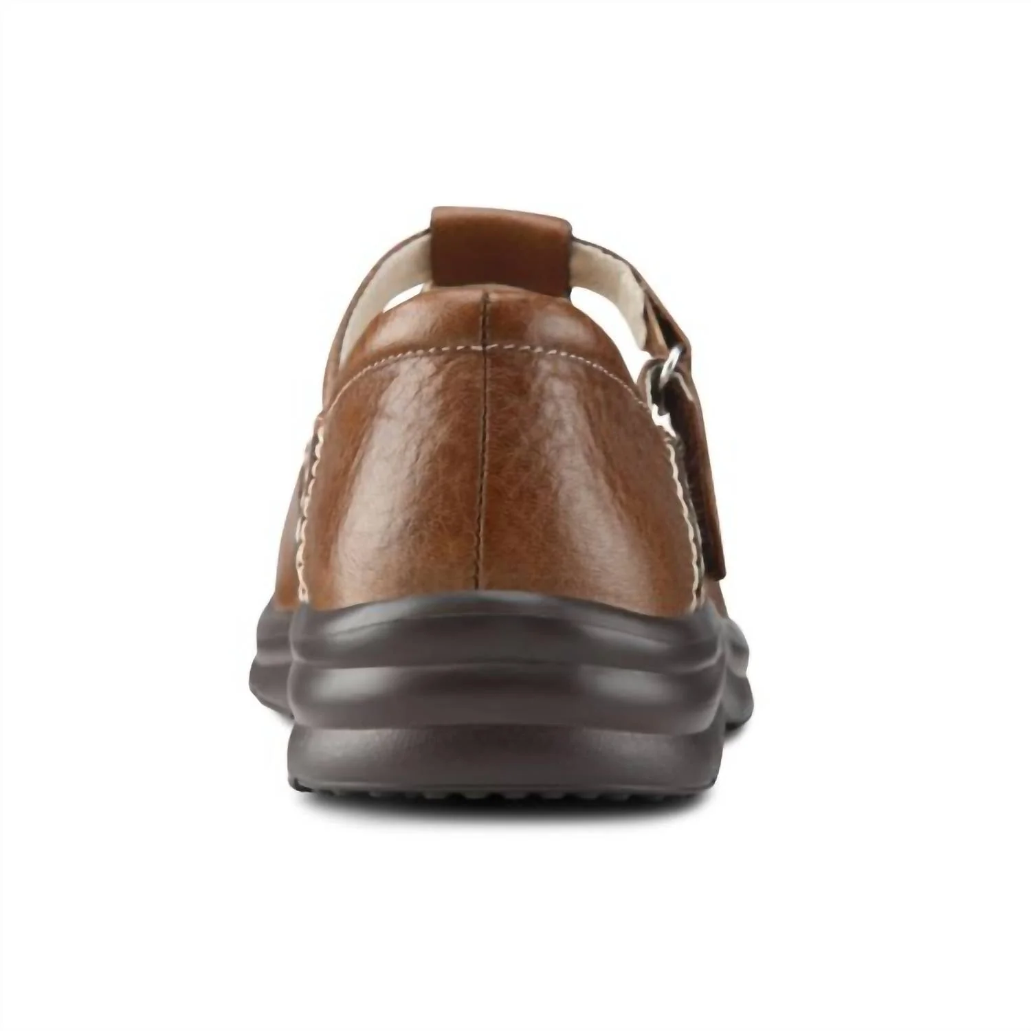 Women's Lulu Diabetic Casual Shoe In Chestnut - Image 3