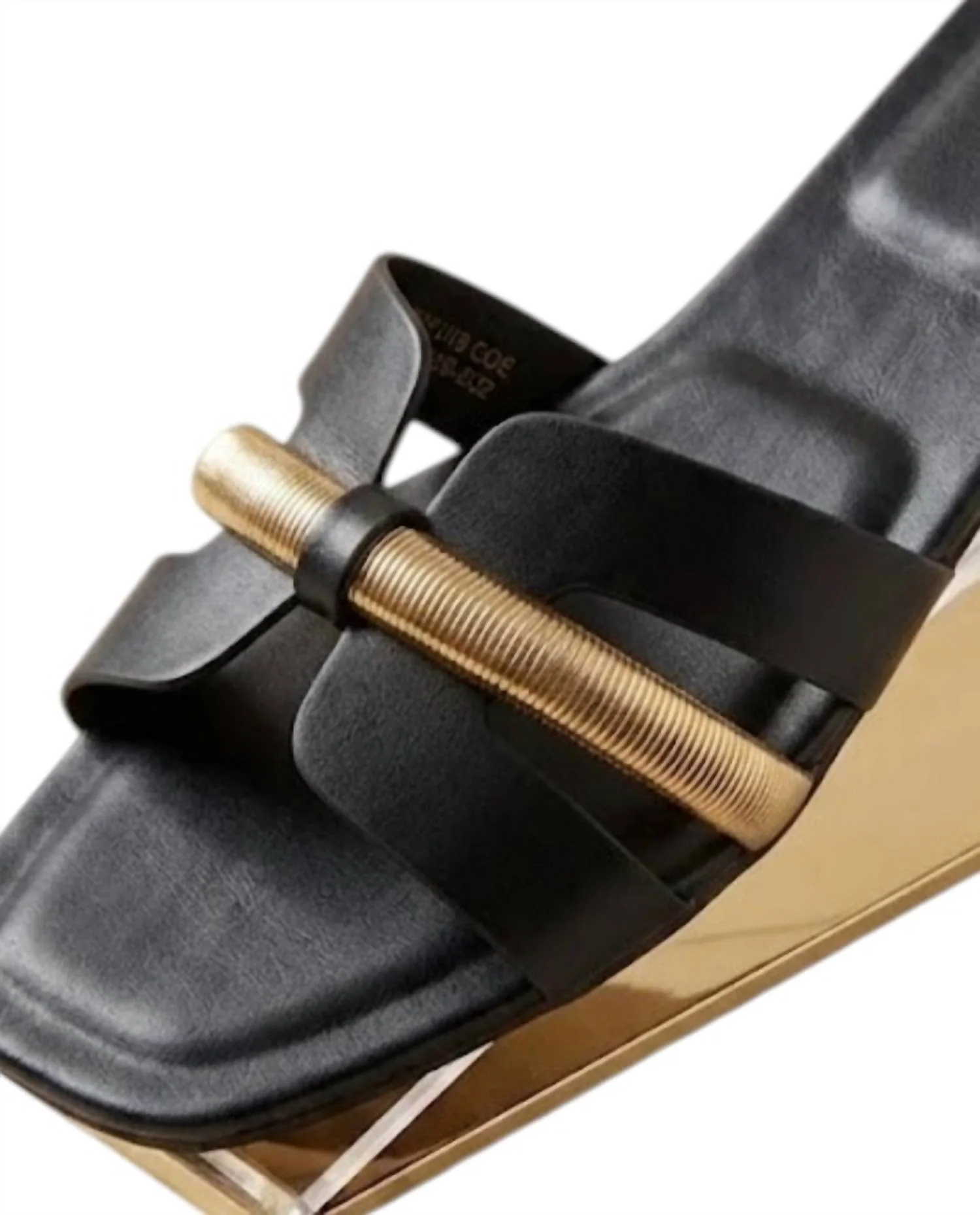 Women's Lux Day Out Sandal In Black - Image 2