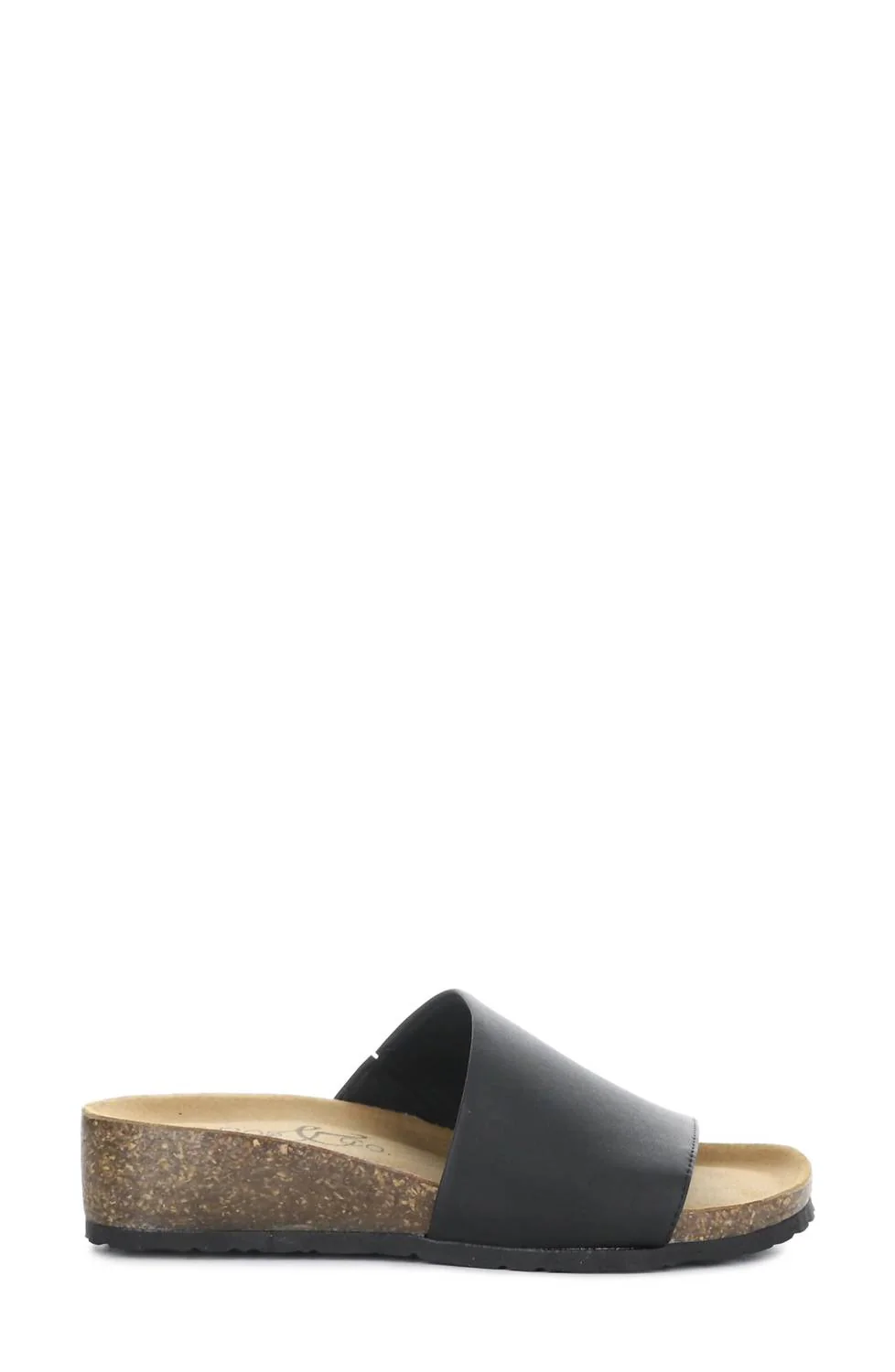 Women's Lux Slide Sandal In Black - Image 2