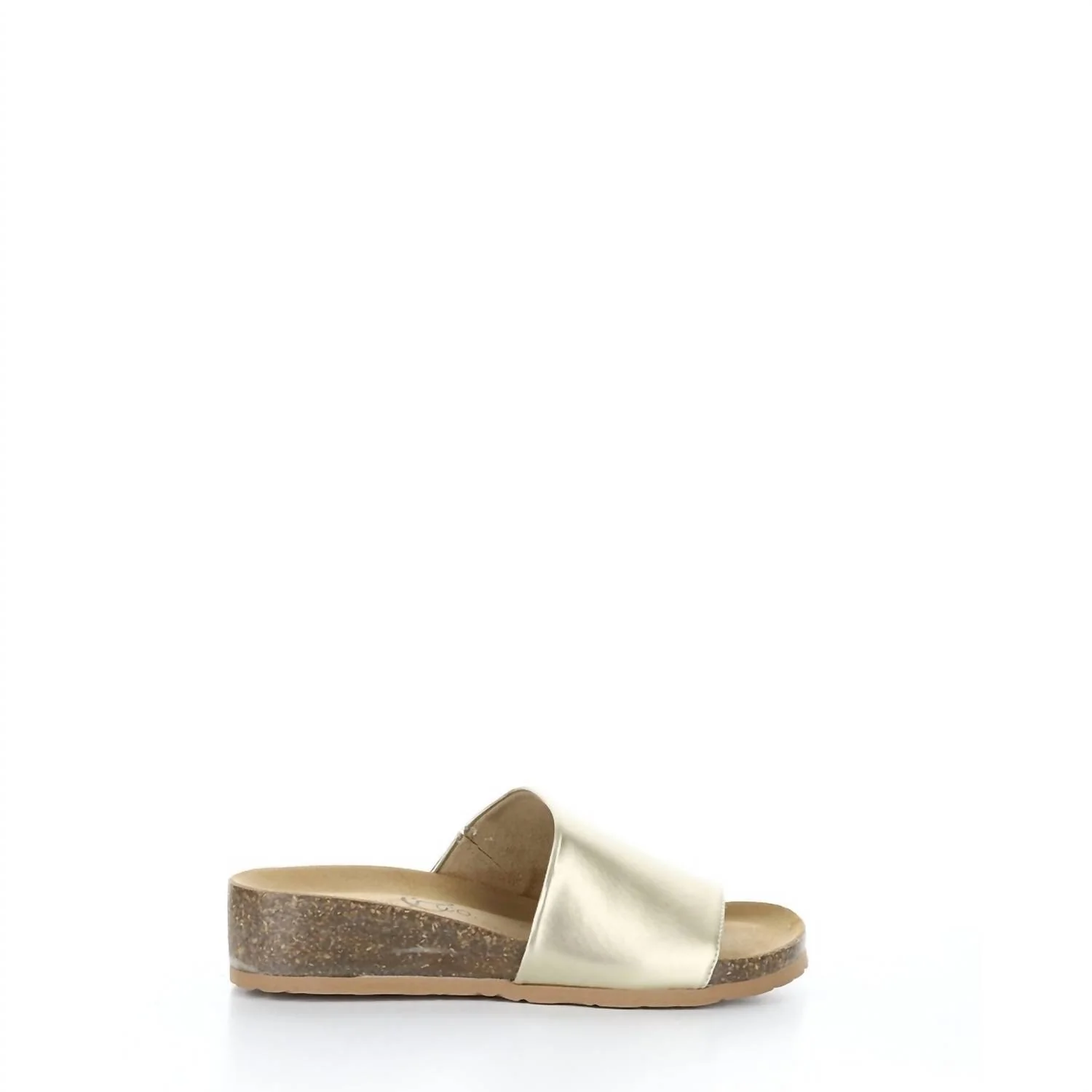 Women's Lux Slide Sandal In Gold - Image 2