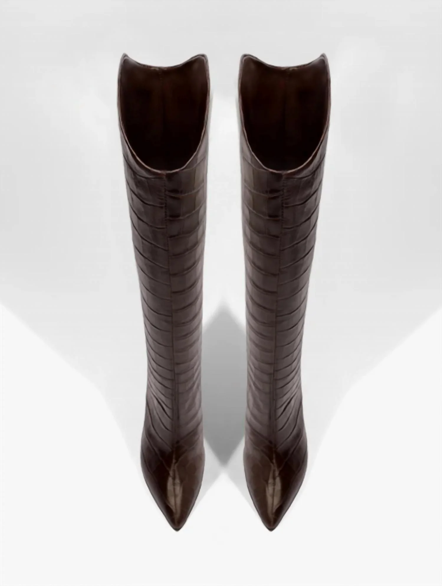 Women's Maryana Leather Boot In Dark Chocolate - Image 3
