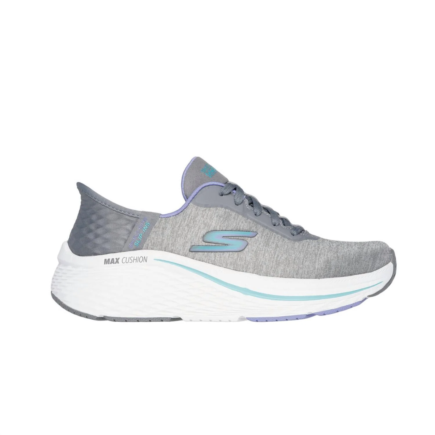 Women's Max Cushioning Elite Prevail Sneaker In Gray/blue - Image 2