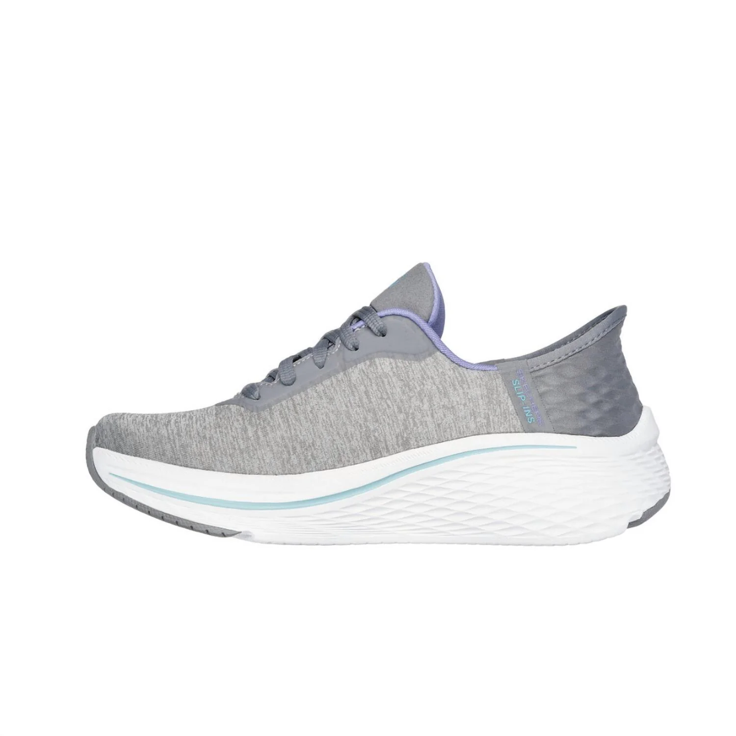 Women's Max Cushioning Elite Prevail Sneaker In Gray/blue - Image 4