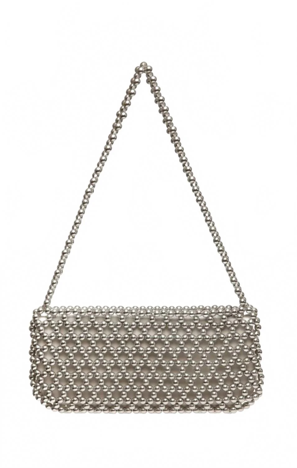 Women's May Shouder Bag In Silver
