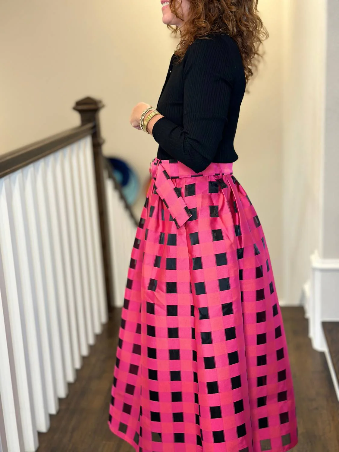Women's Maya Skirt In Crimson - Image 2