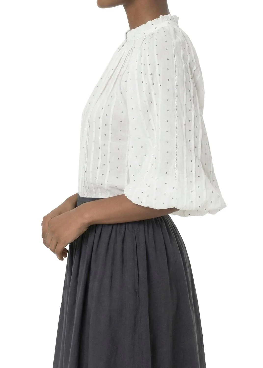 Women's Maya Top In White - Image 3