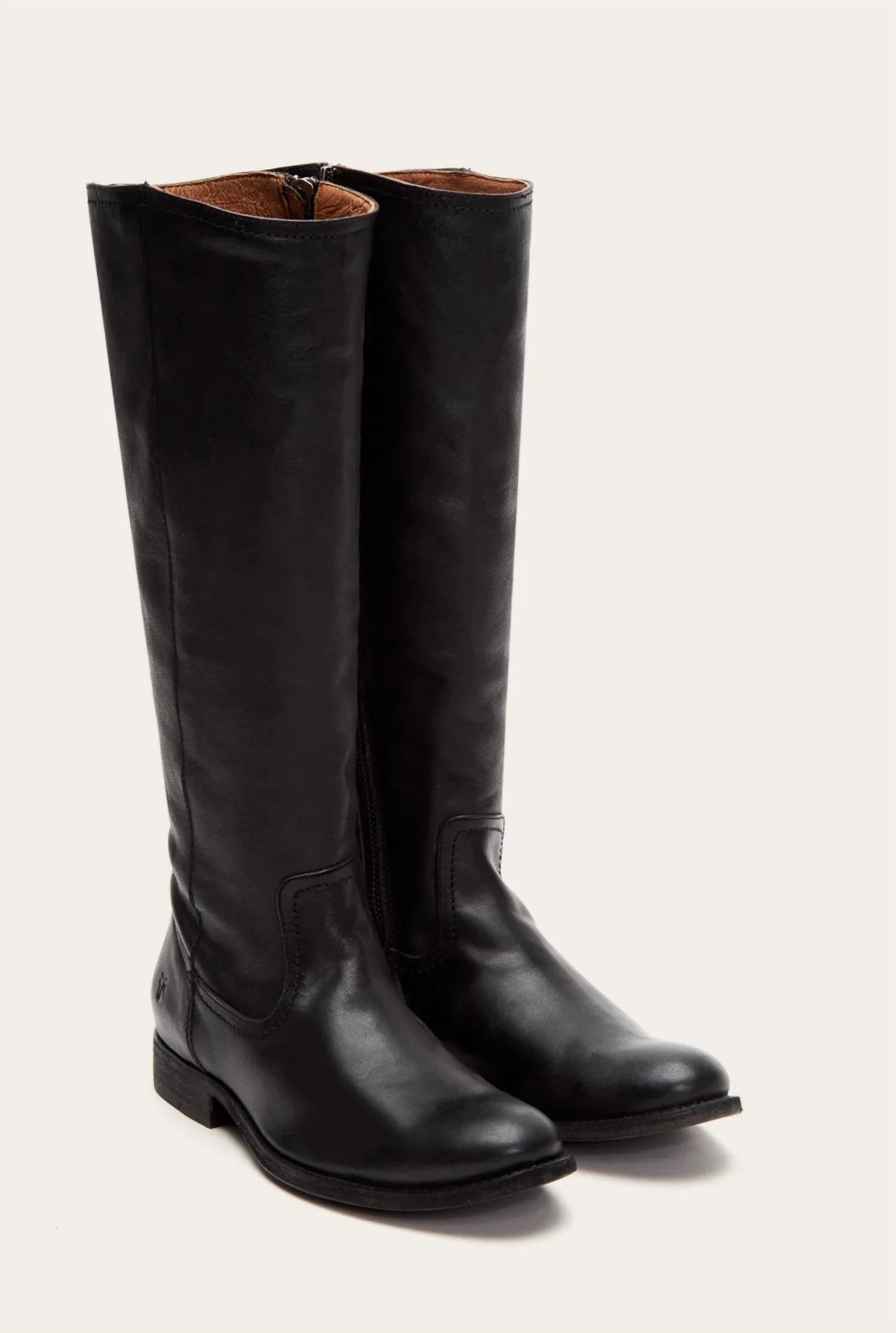 Women's Melissa Inside Zip Tall Boots In Black - Image 2