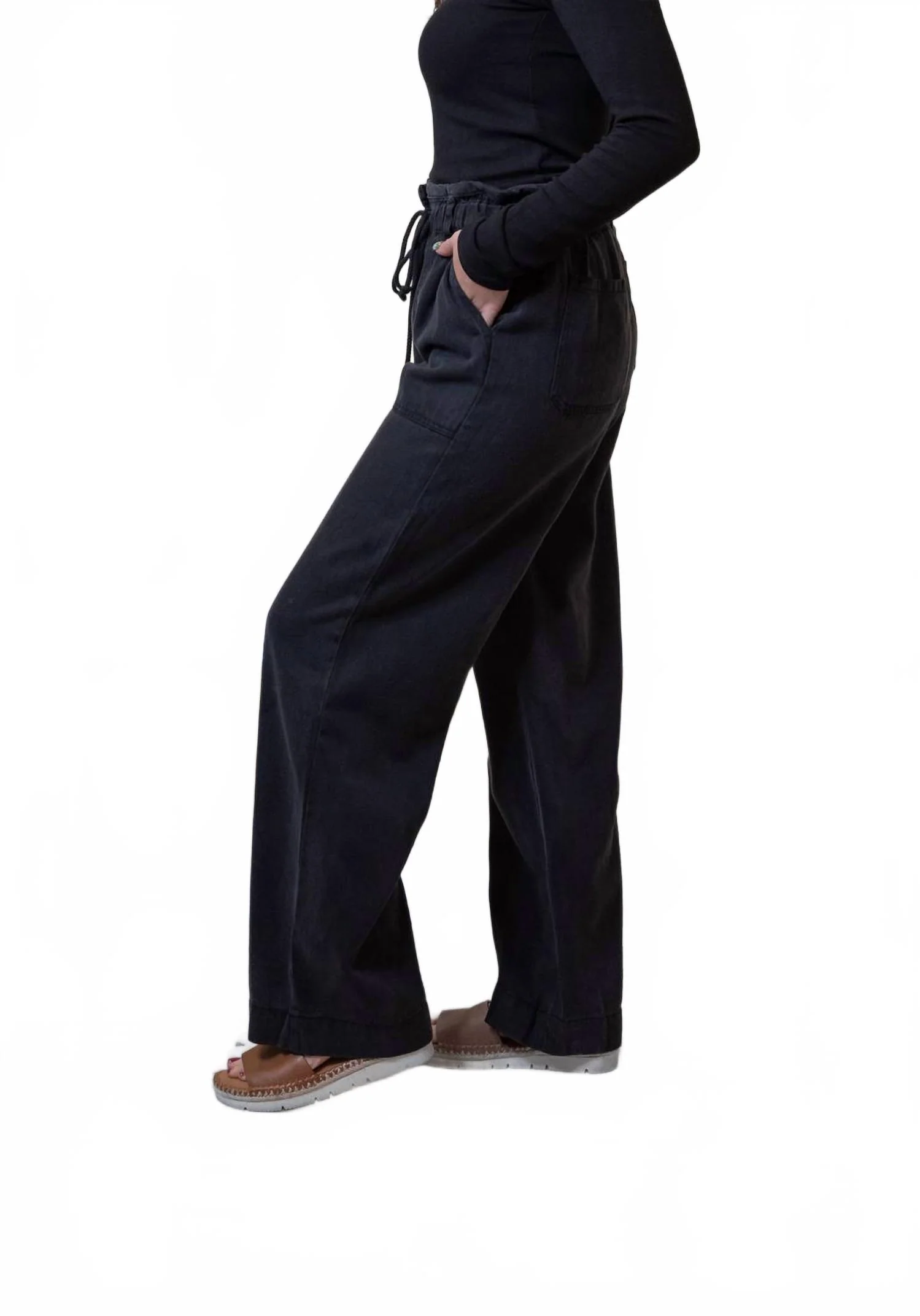 Women's Melody Pants In Black - Image 3