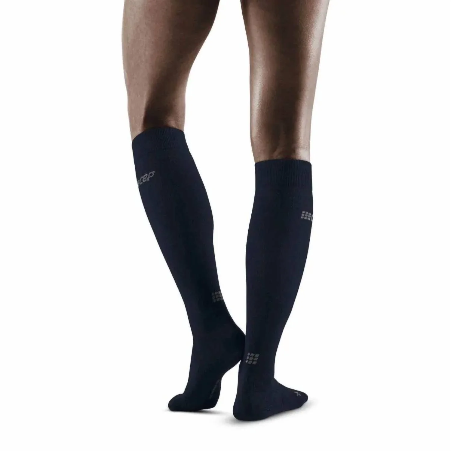 Women's Merino All Day Compression Socks In Dark Blue - Image 4