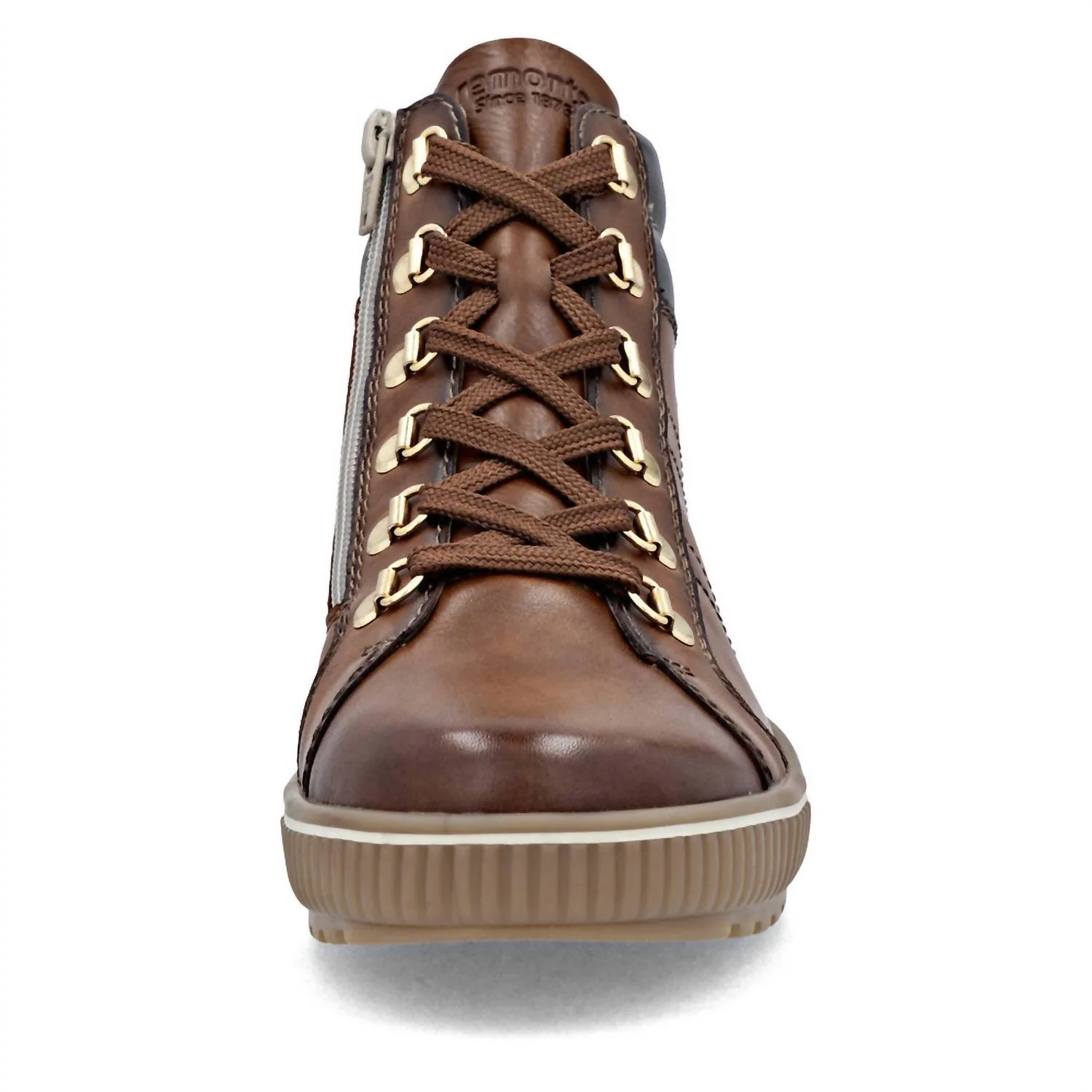 Women's Mid Height Boots In Brown - Image 4