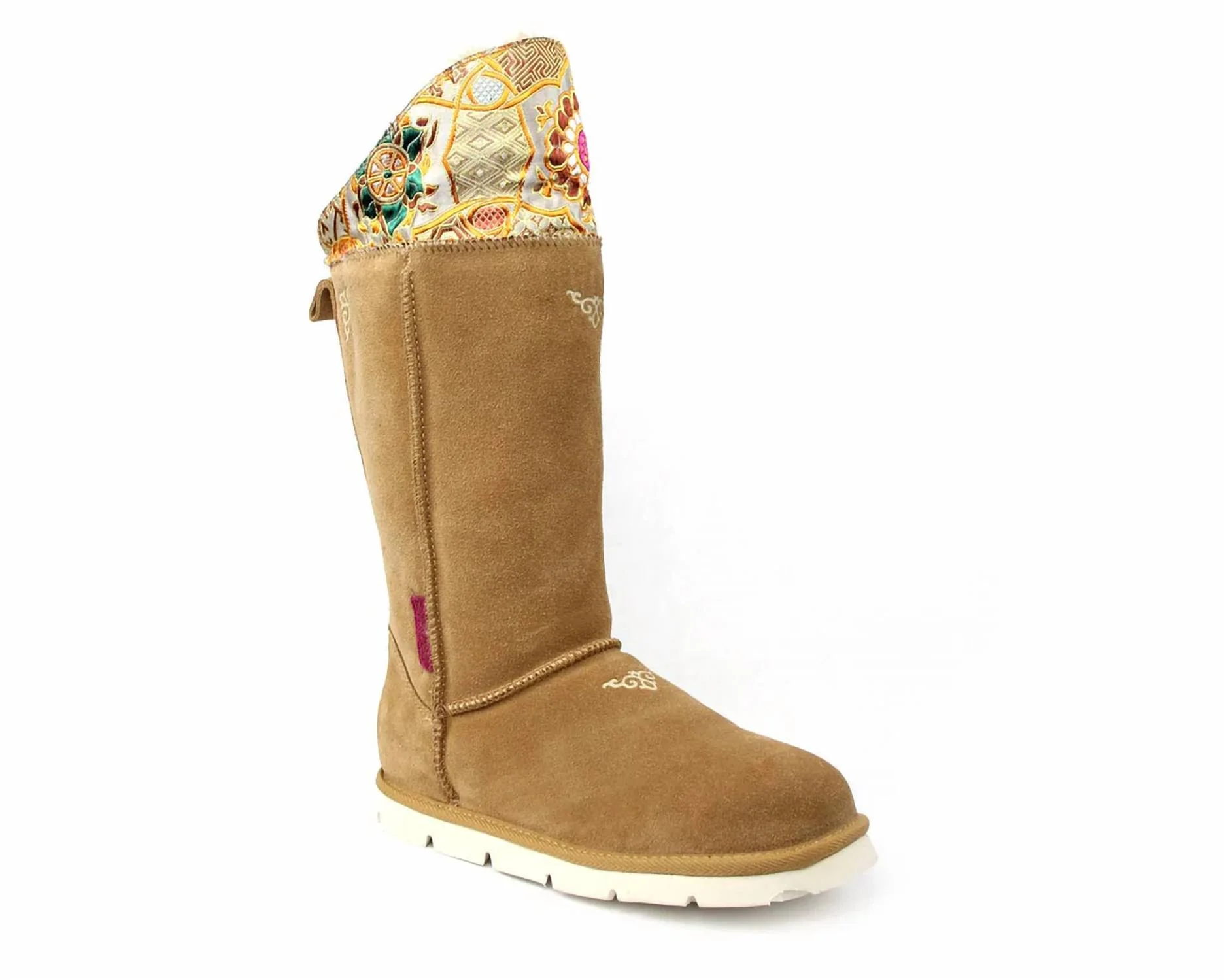 Women's Mongol 19 Tall Boots In Tan - Image 3
