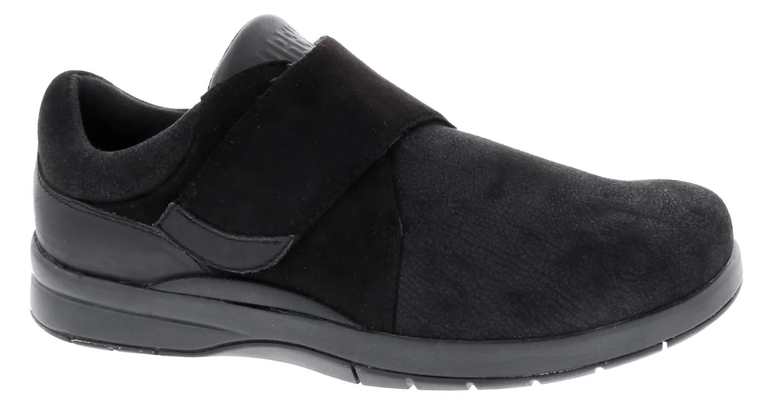 Women's Moonwalk Stretch Leather Shoes In Black