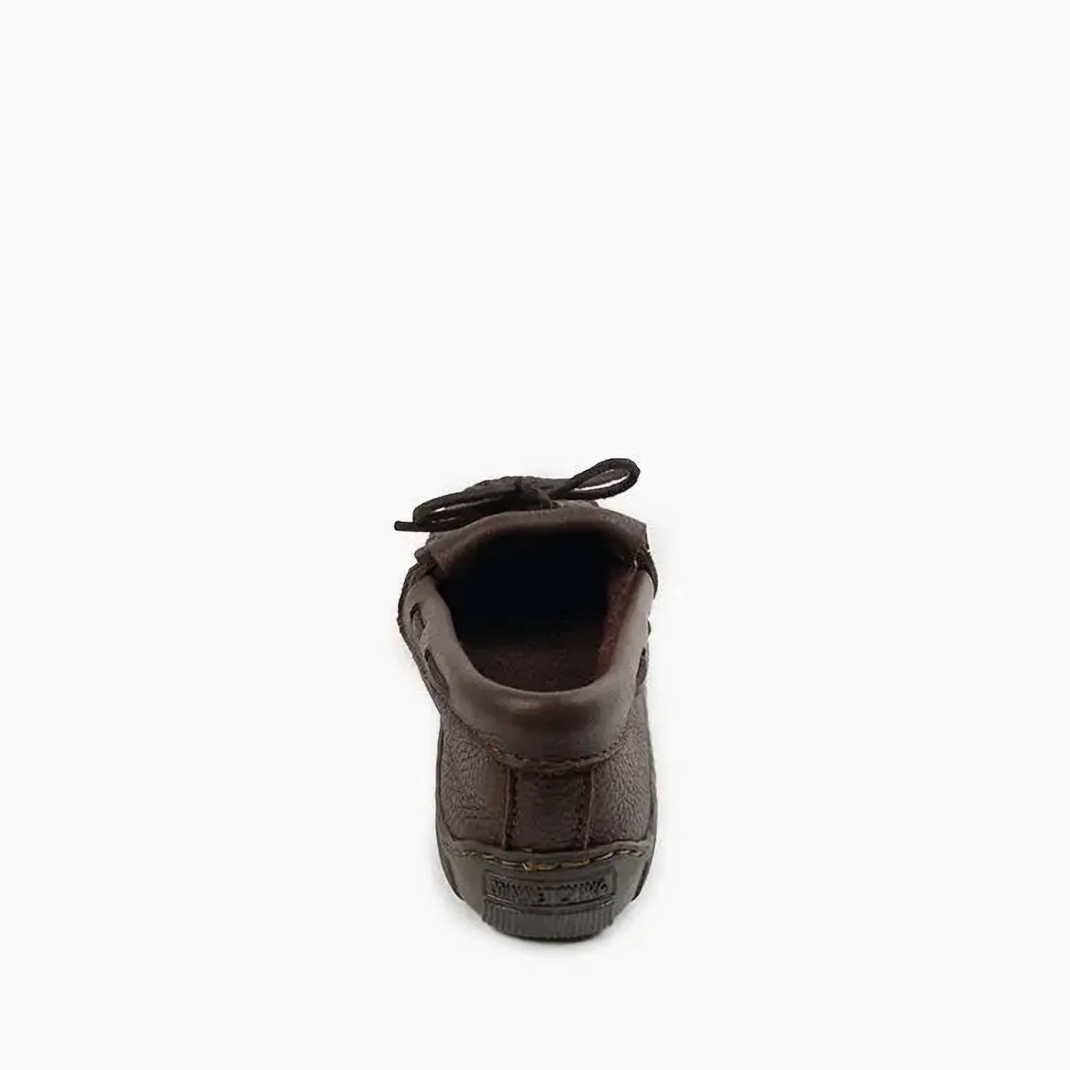 Women's Moosehide Kilty Loafers In Chocolate - Image 5