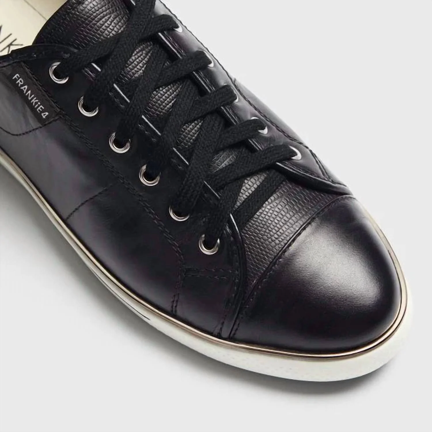 Women's Nat Ii Tennis Shoe In Black/white - Image 4
