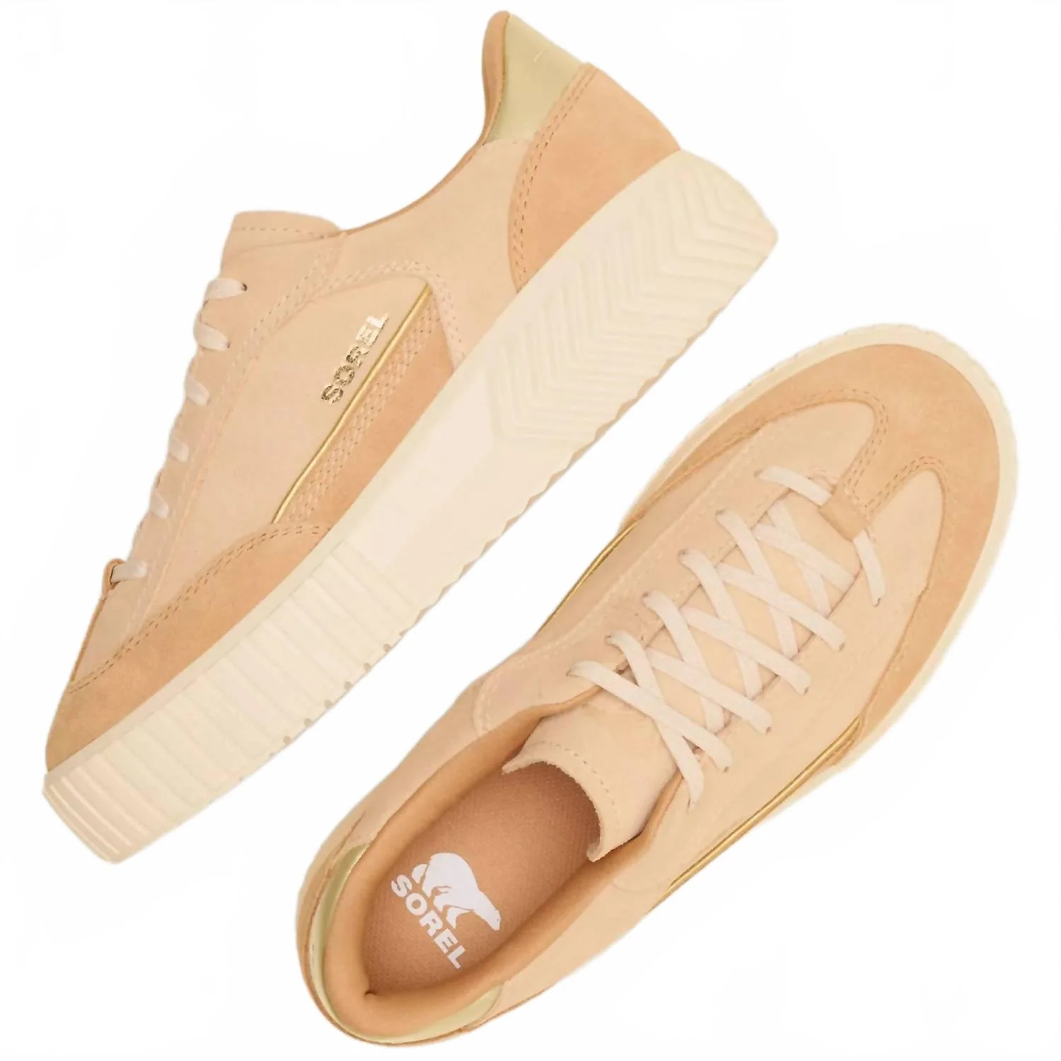 Women's Ona Ave T-Toe Sneaker In Ceramic/tawny Buff - Image 2