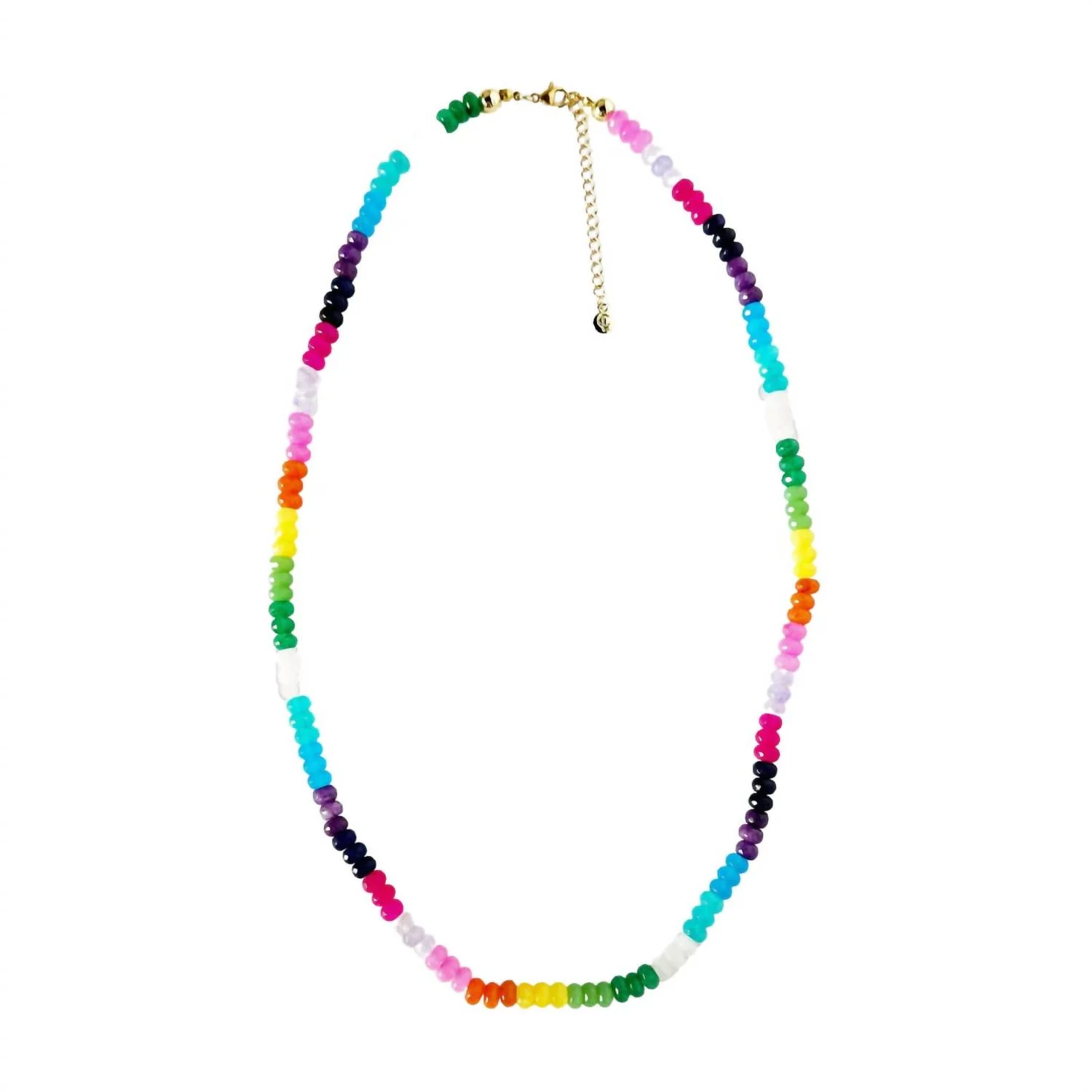Women's Palermo Rainbow Necklace In Multicolor