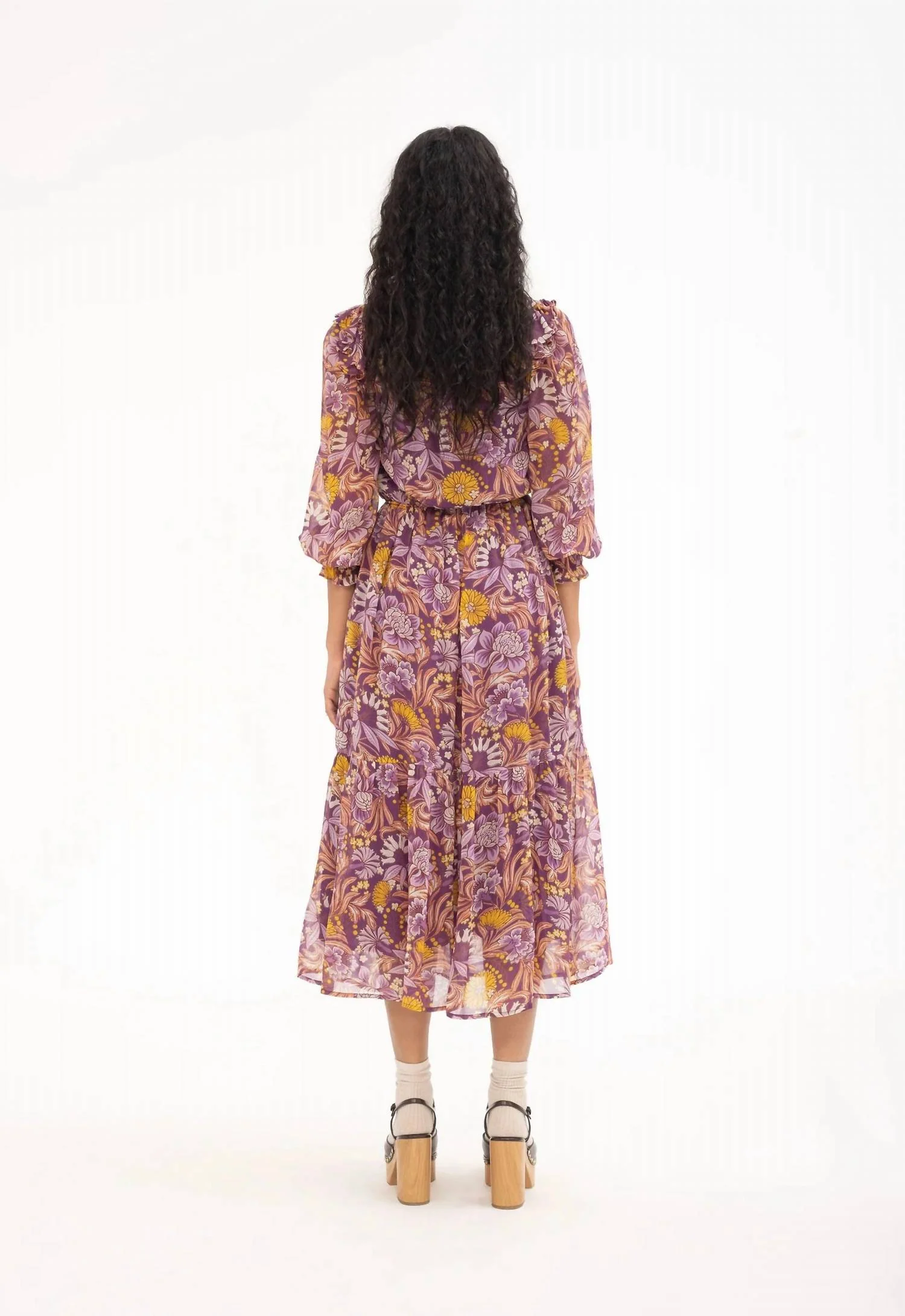 Women's Pearl Dress In Violet - Image 2