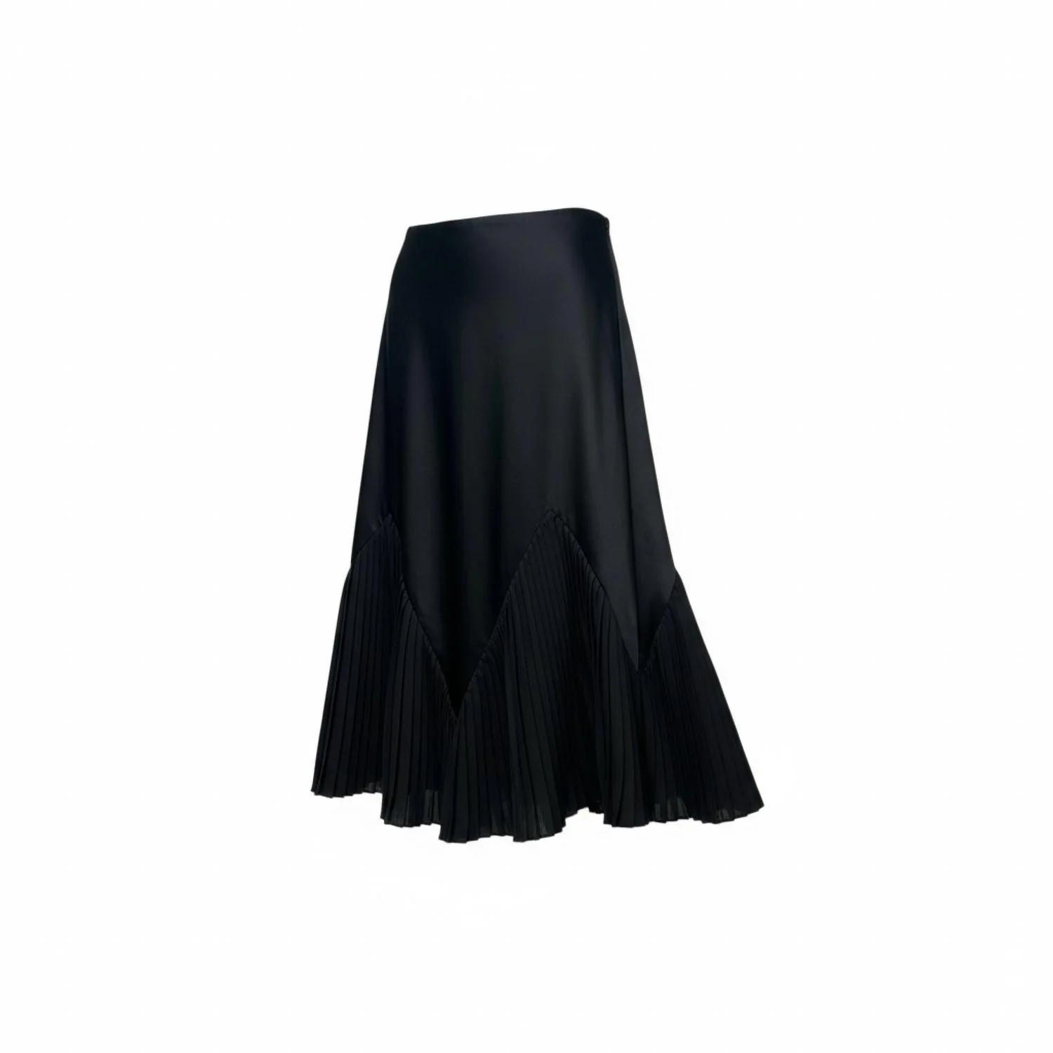 Women's Penelope Frill Detailed Midi Skirt In Black - Image 5