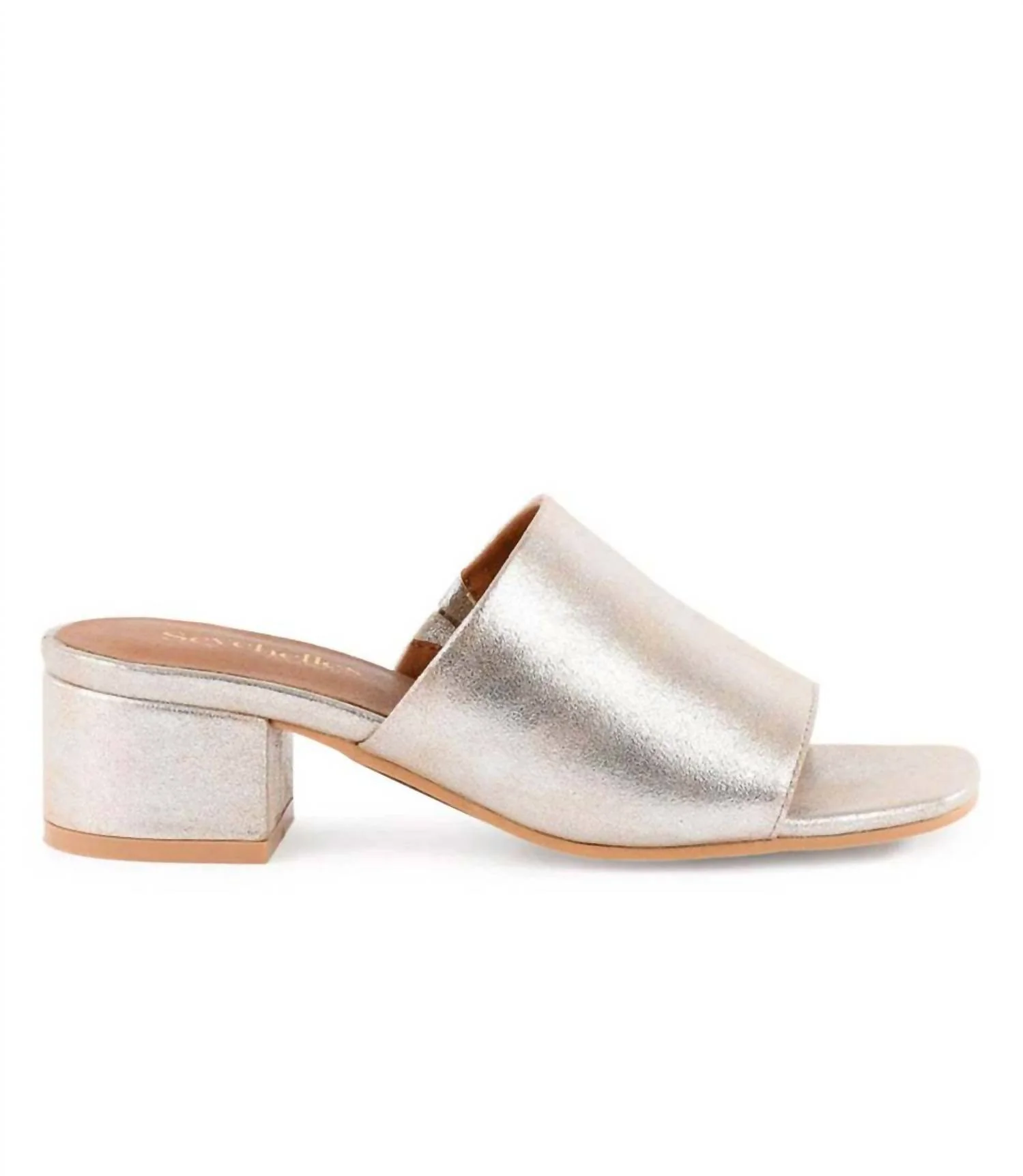 Women's Pepper Mid Heel Sandals In Gold