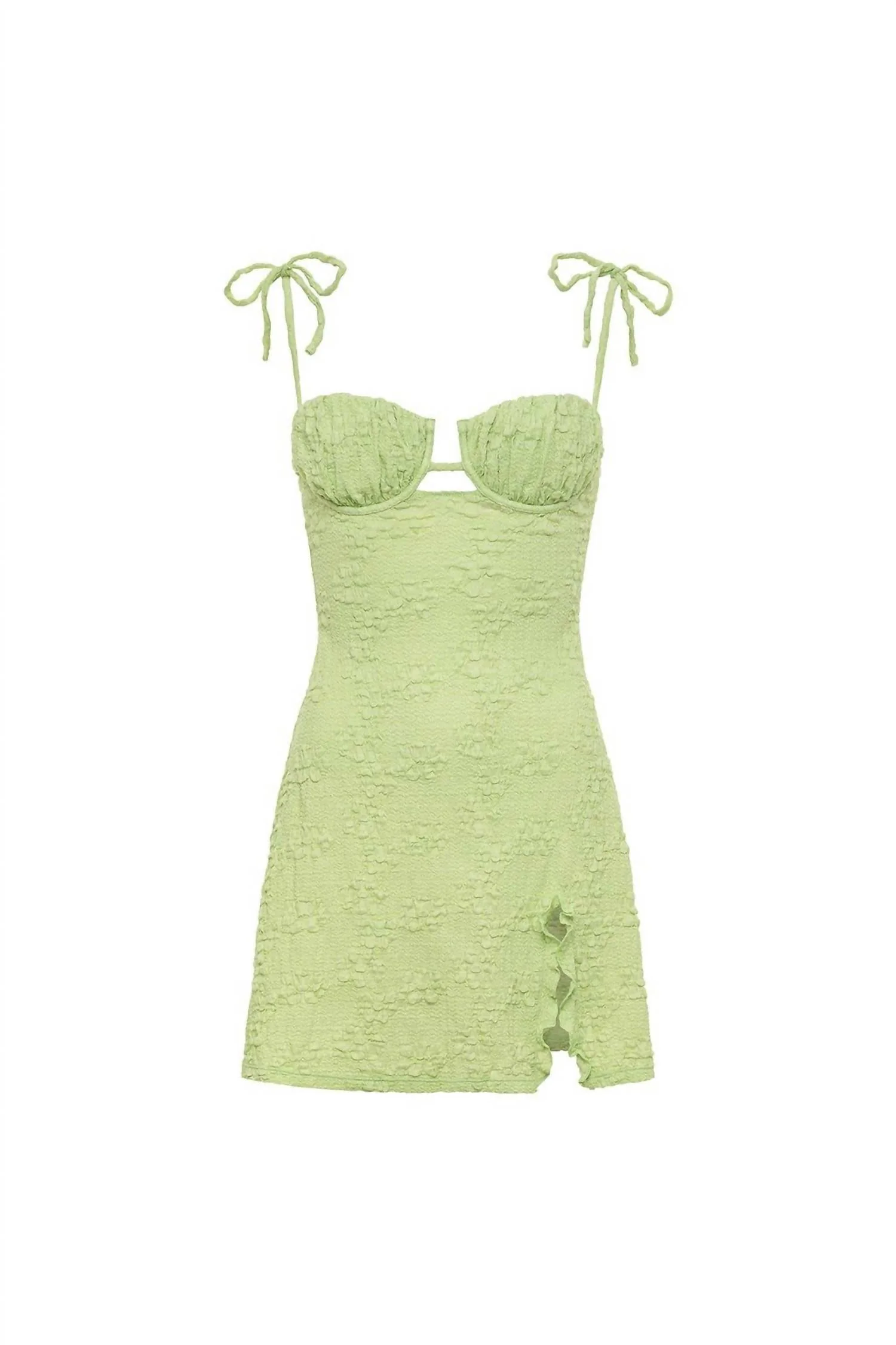 Women's Petal Slip Dress In Avo Floral - Image 2