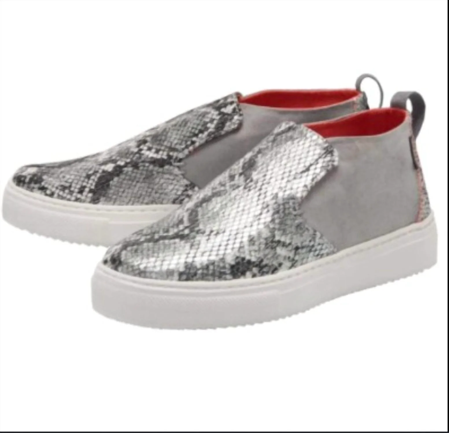 Women's Peyton Slip-On In Snake Gray - Image 2
