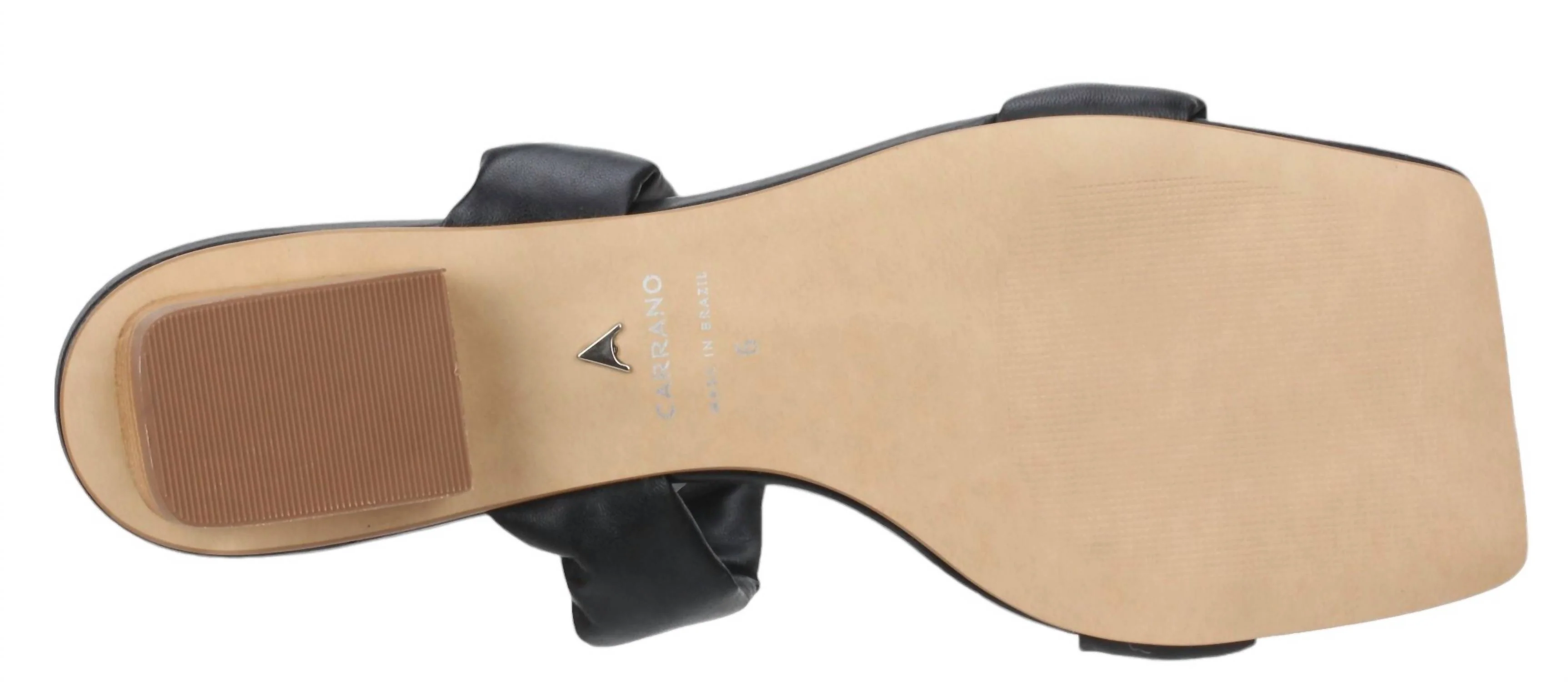 Women's Phoebe Leather Slide Sandal In Black - Image 5