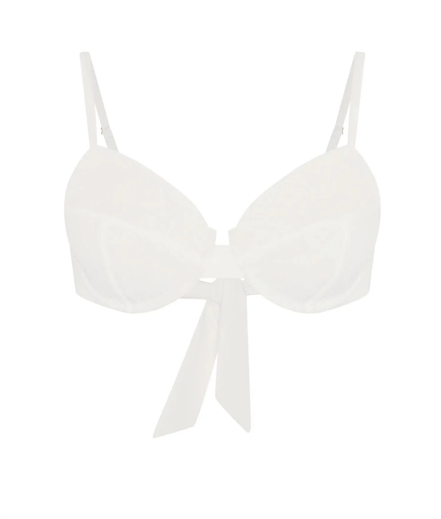 Women's Pippa Bikini Top And Bottom Set In Sugar White - Image 3
