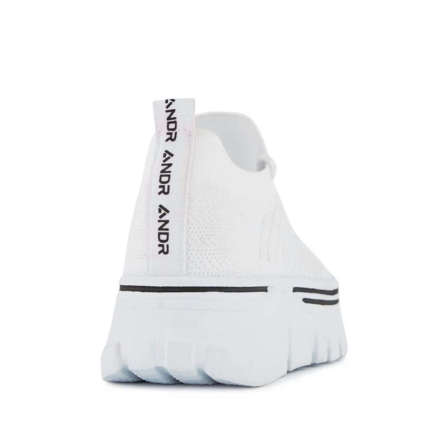 Women's Platform Sneakers In White - Image 4