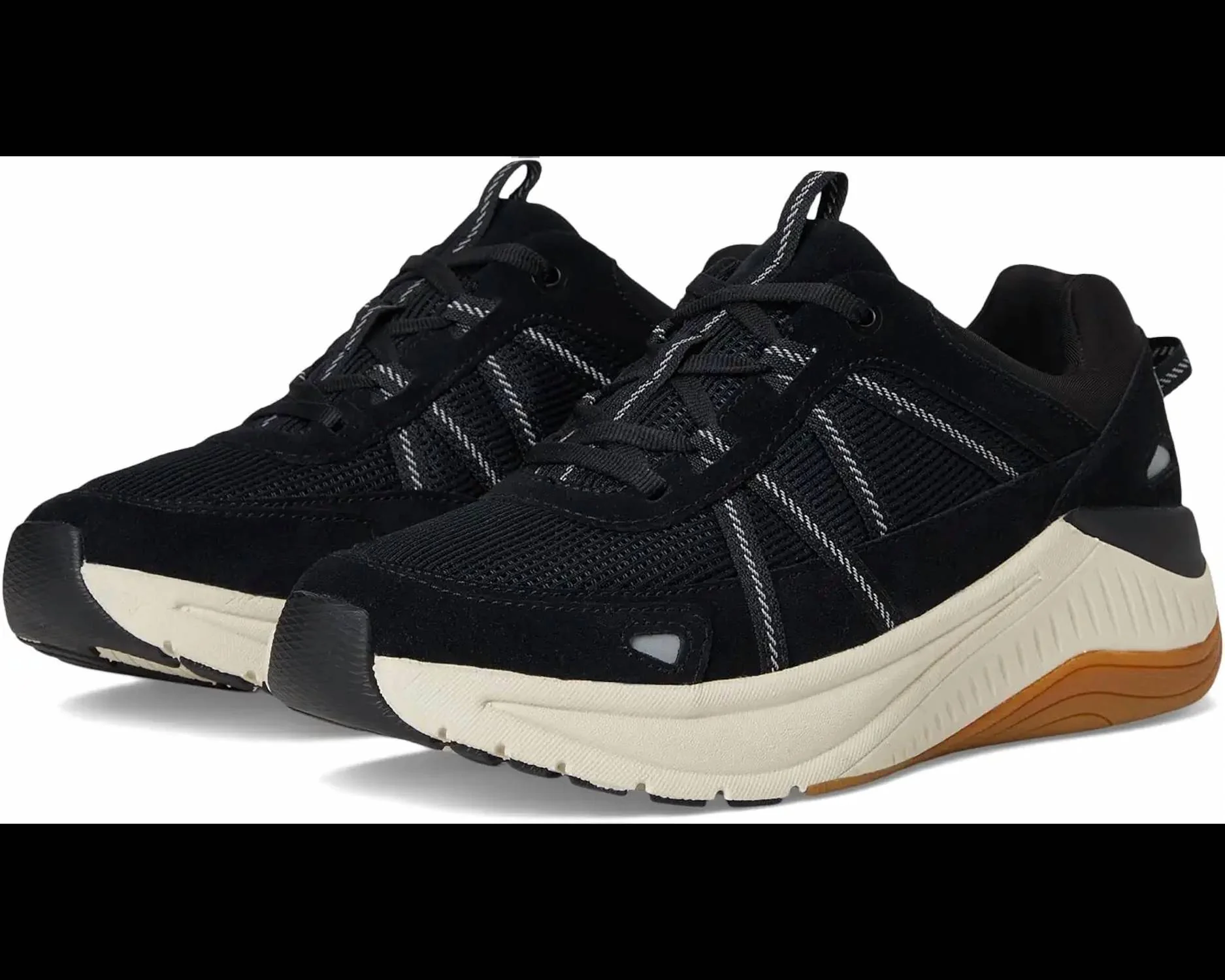 Women's Poppy Athletic Walker Shoes In Black