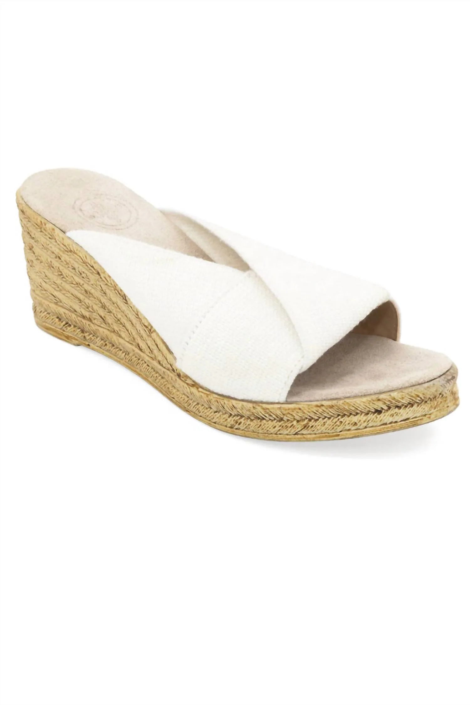Women's Porter Espadrille Wedge Sandal In White - Image 2