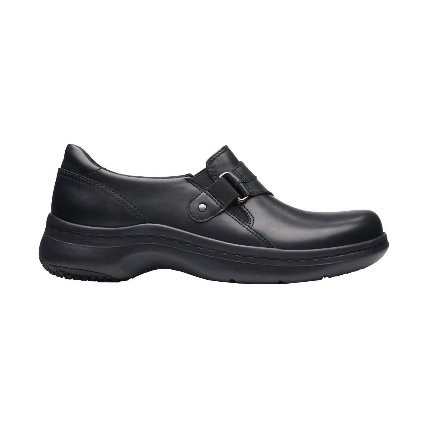 Women's Pro Sky Shoes In Black Leather - Image 2