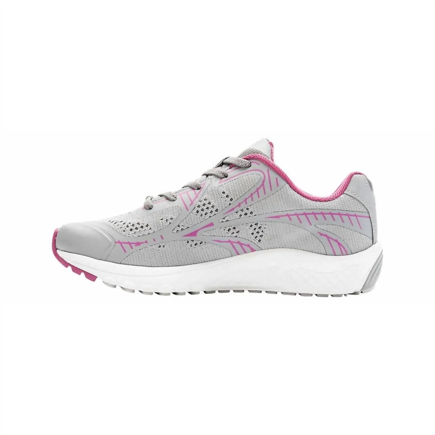 Women's Propet One Lt Shoe In Grey Berry - Image 2