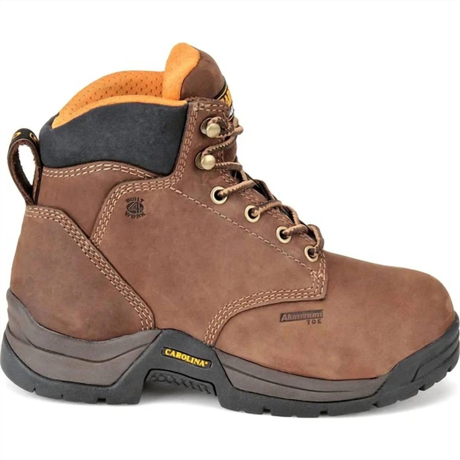 Women's Raleigh 5" Aluminum Toe Internal Metguard Work Boot Ca1428 In Brown