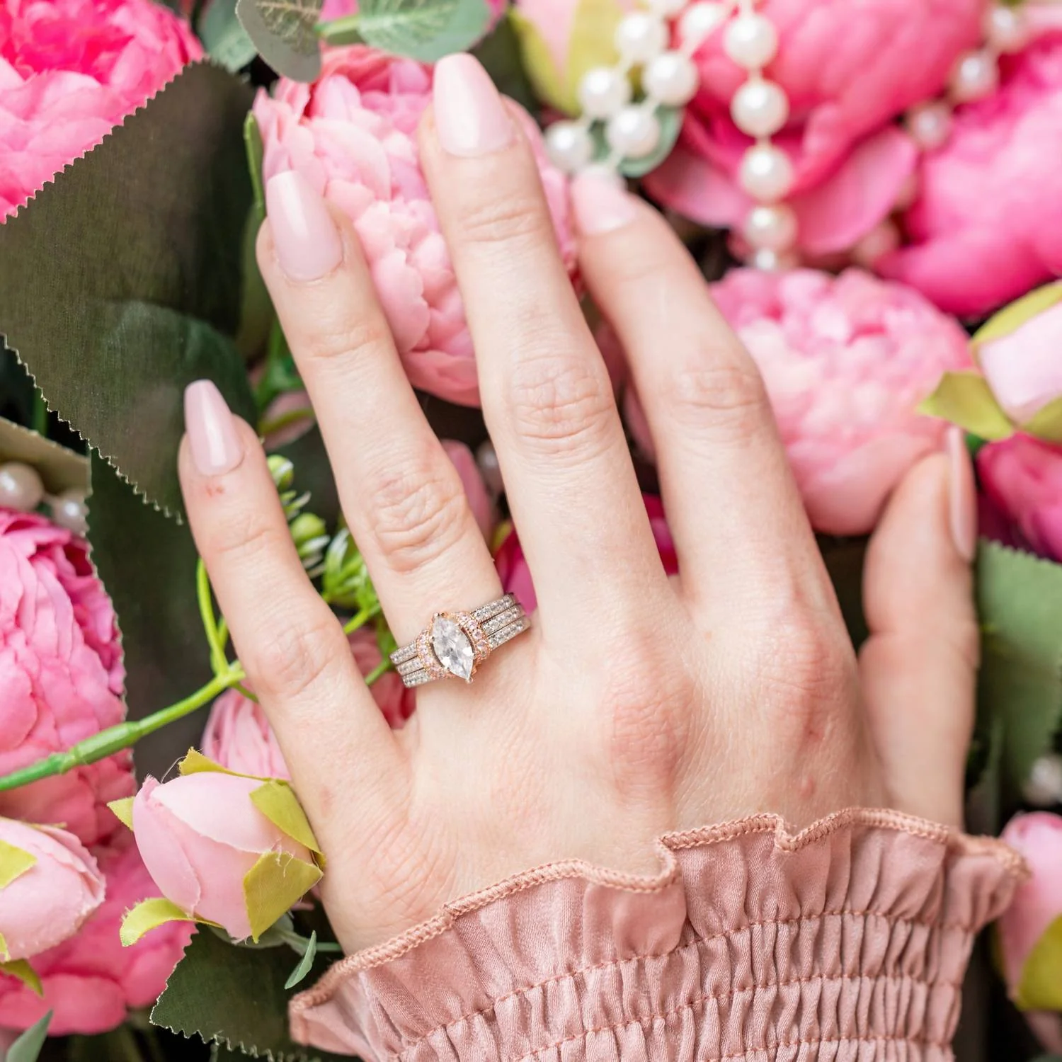 Women's Reagan Ring In Pink - Image 2