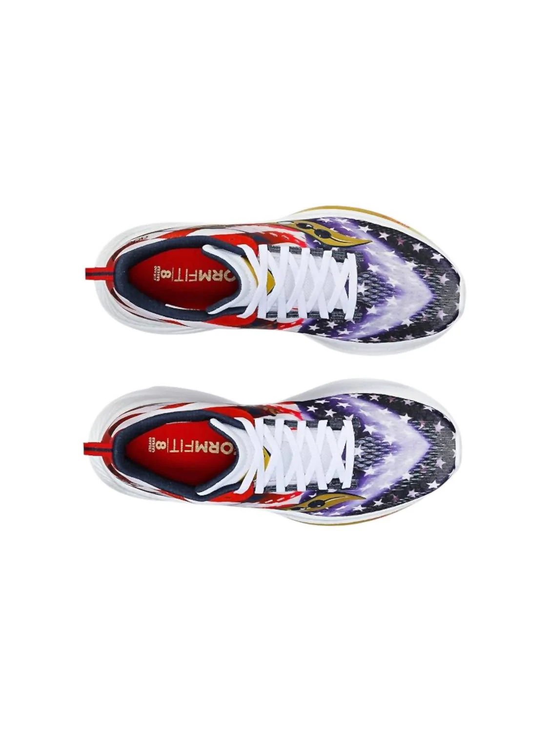 Women's Ride 17 Usa Shoes In Stars/stripes - Image 3