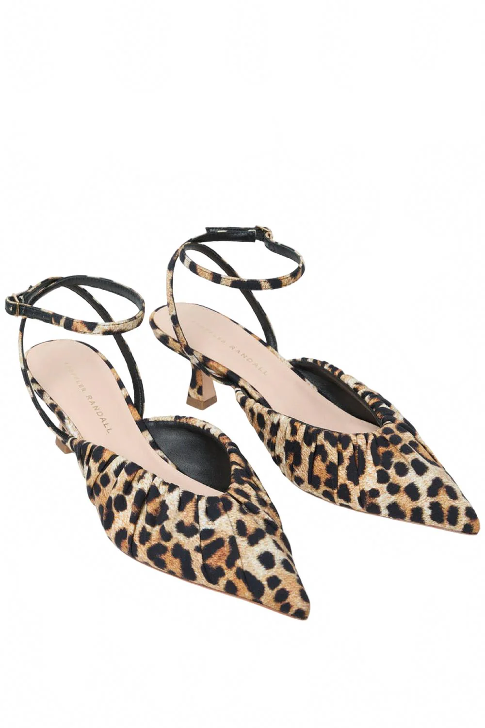Women's Rio Smocked Kitten Heel In Leopard - Image 3