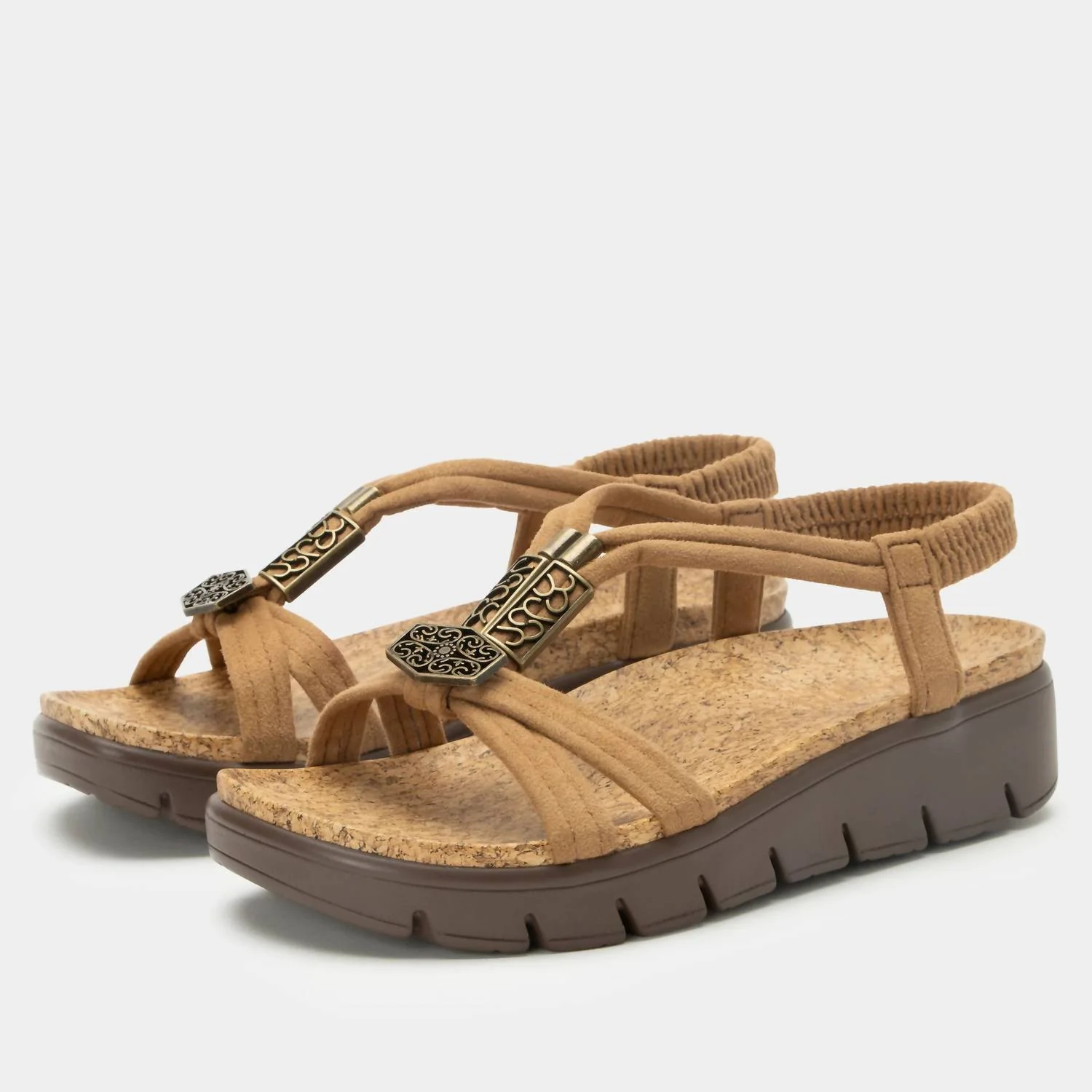 Women's Roz Platform Sandals In Casual Sand