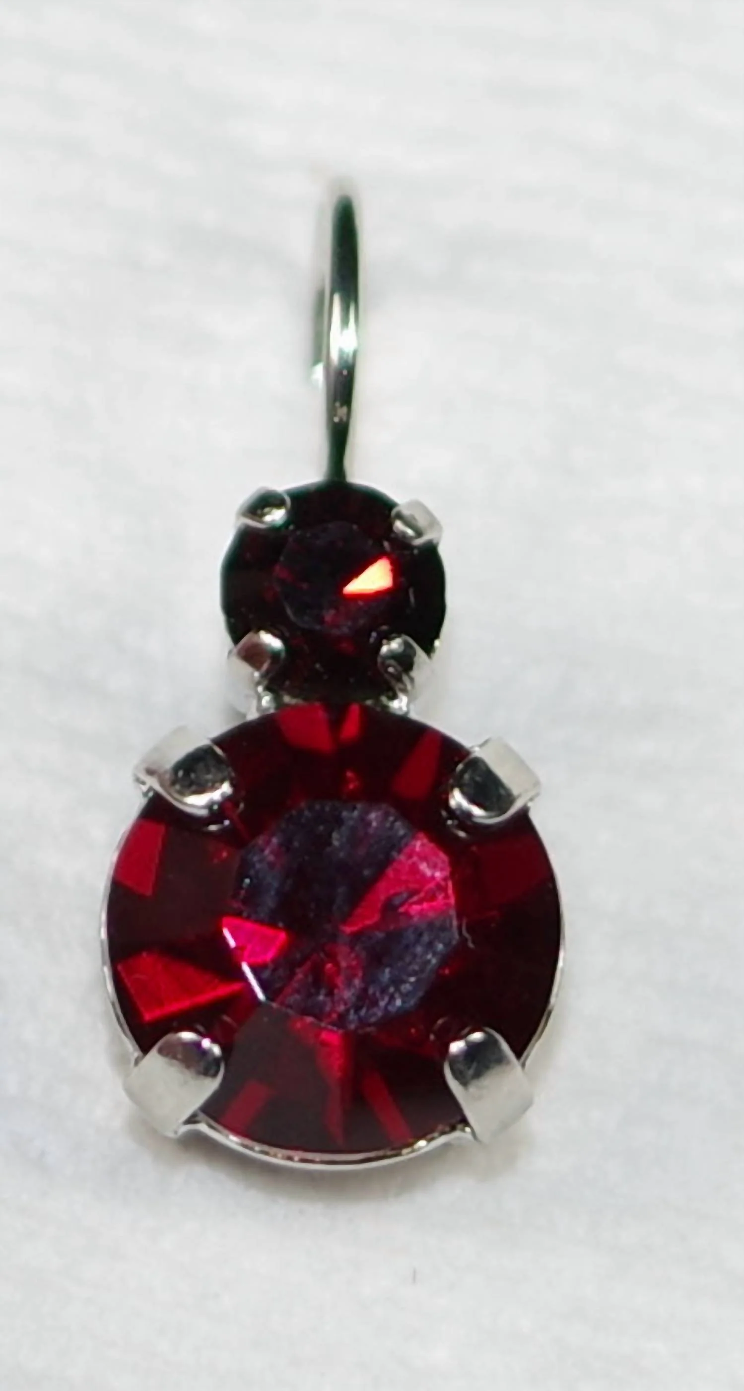 Women's Saba Drop Earrings In Red