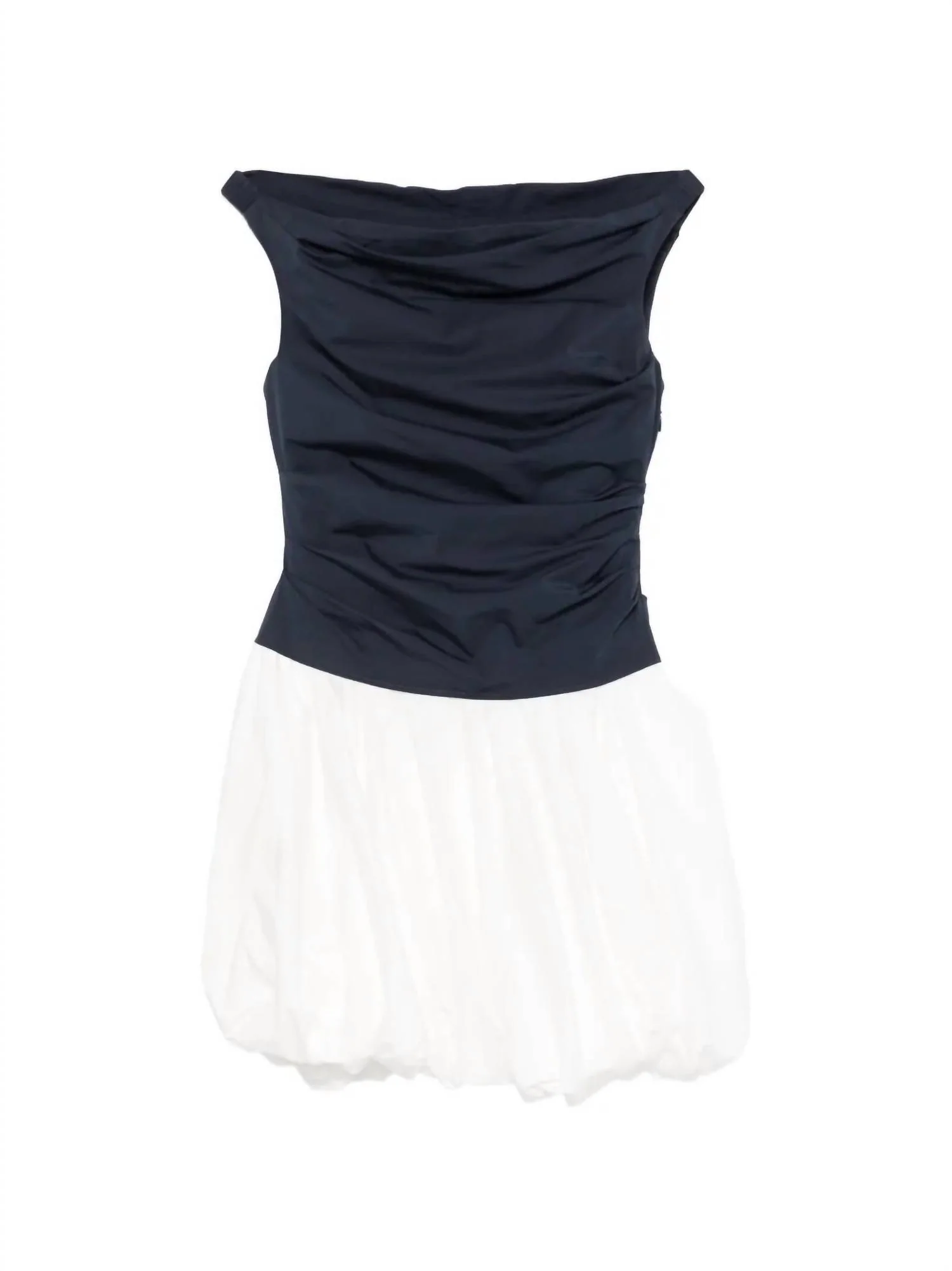 Women's Salina Bubble Mini Dress In Midnight Multi - Image 5
