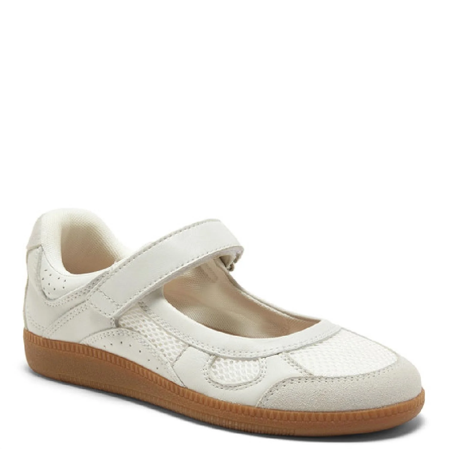 Women's Samantha Mary Jane Sneaker In White