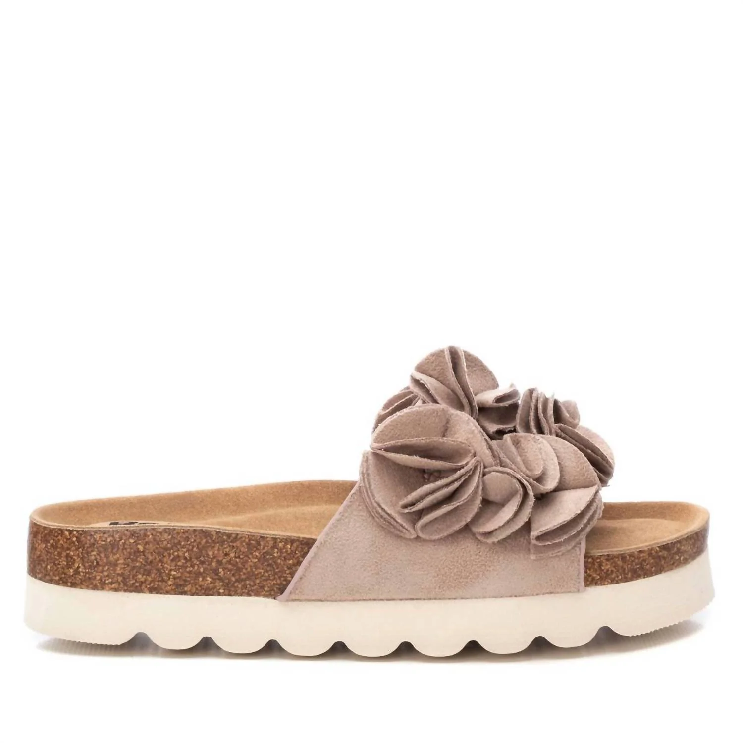 Women's Sandals In Beige - Image 2
