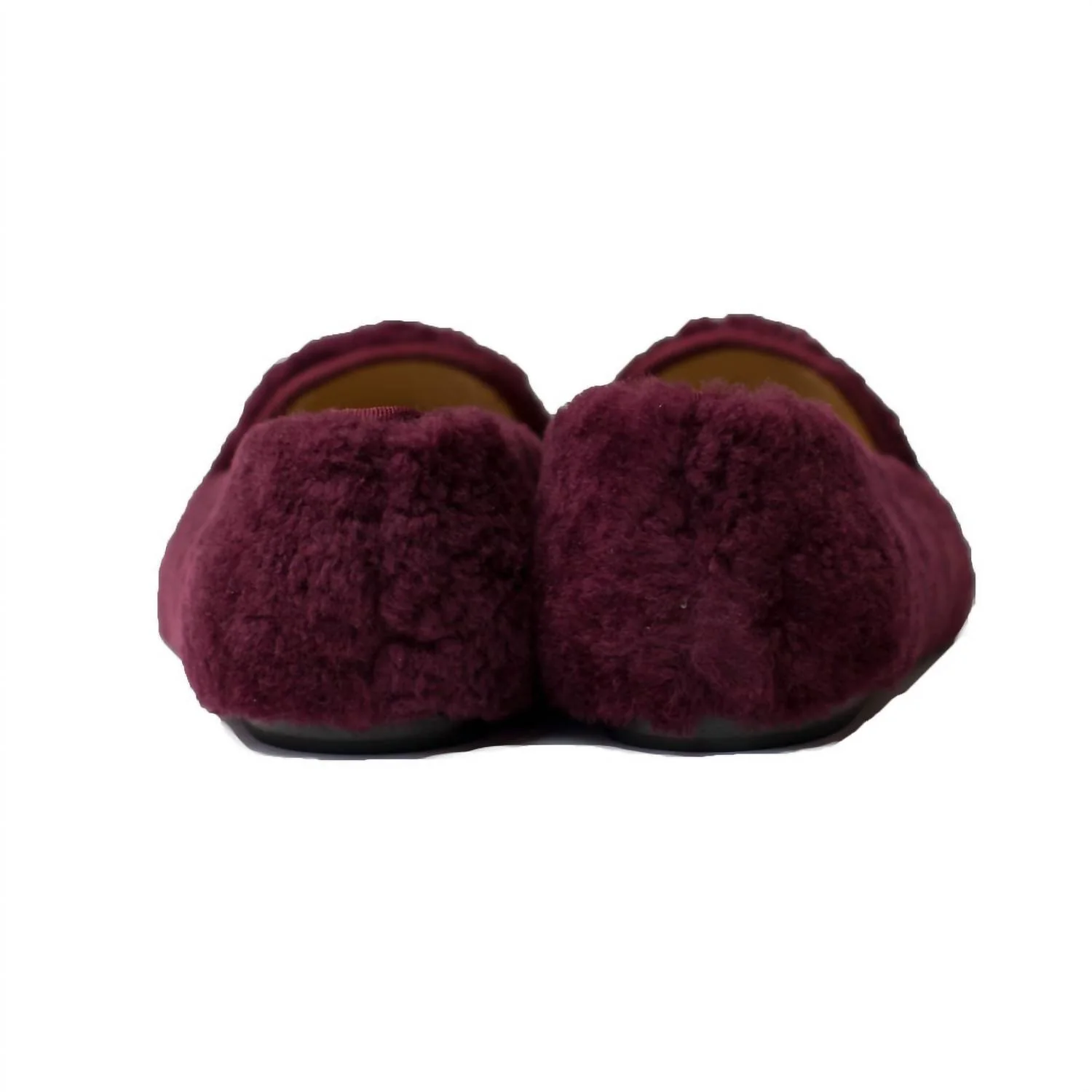 Women's Shearling Slipper In Merlot - Image 3