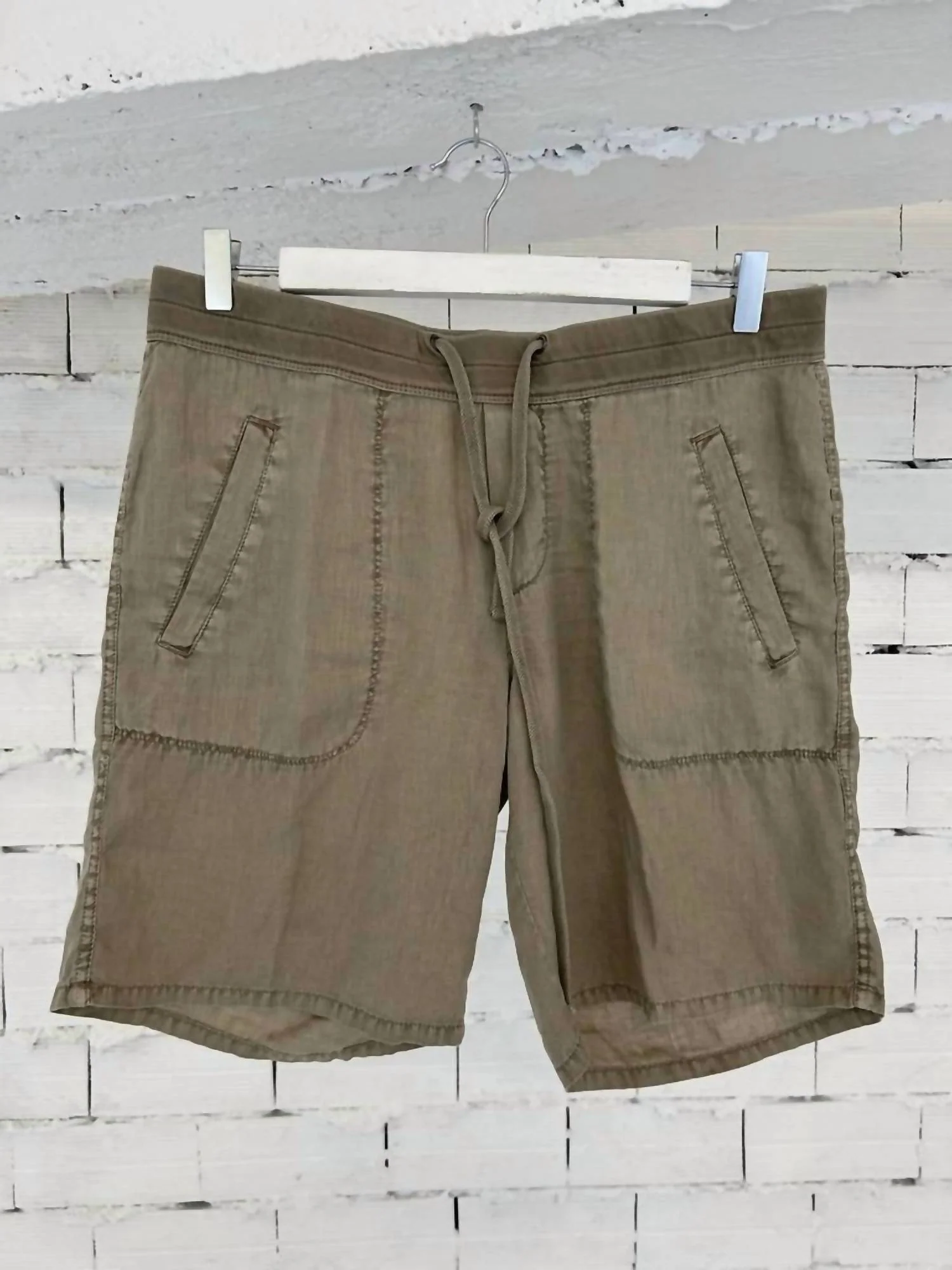 Women's Soft Drape Utility Short In Overcast