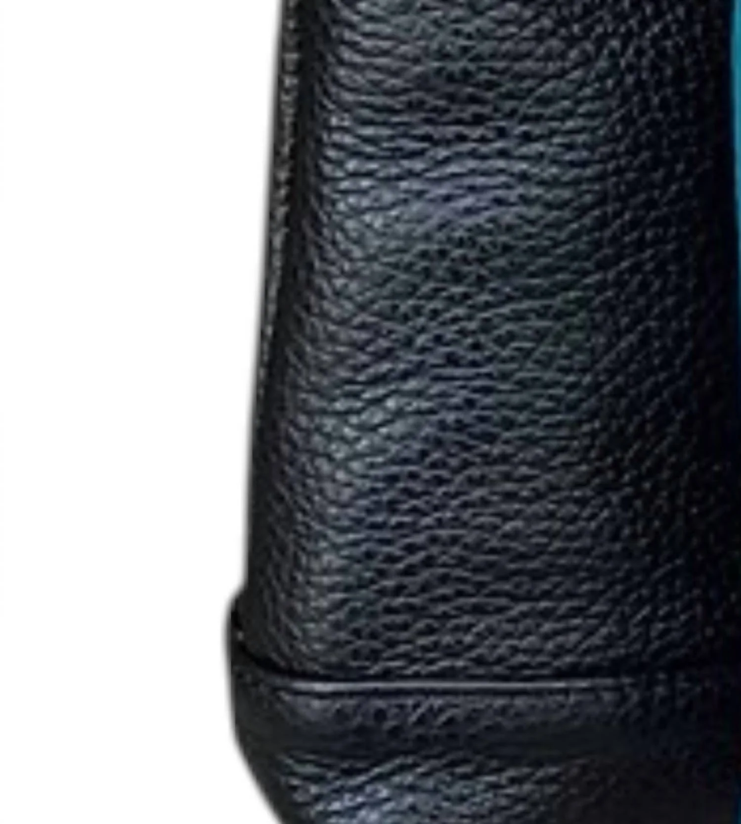 Women's Soft Leather Crossbody Bag In Black - Image 2