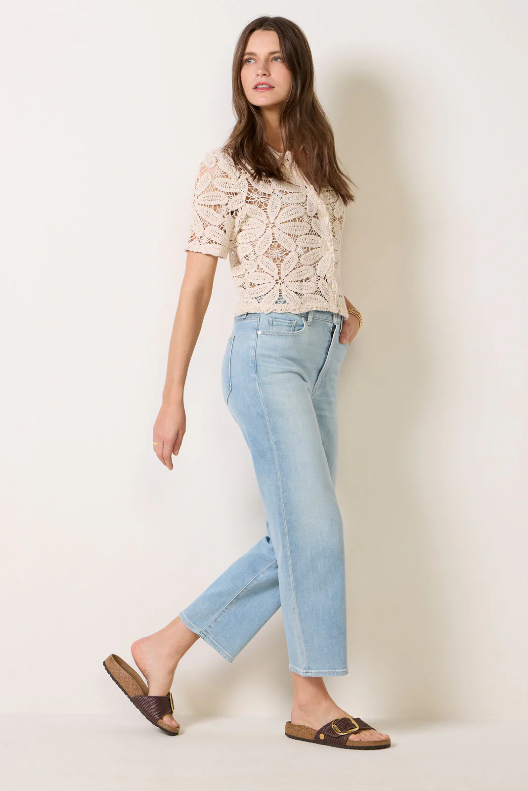 Women's Stevie Crop Straight Jean - Image 6