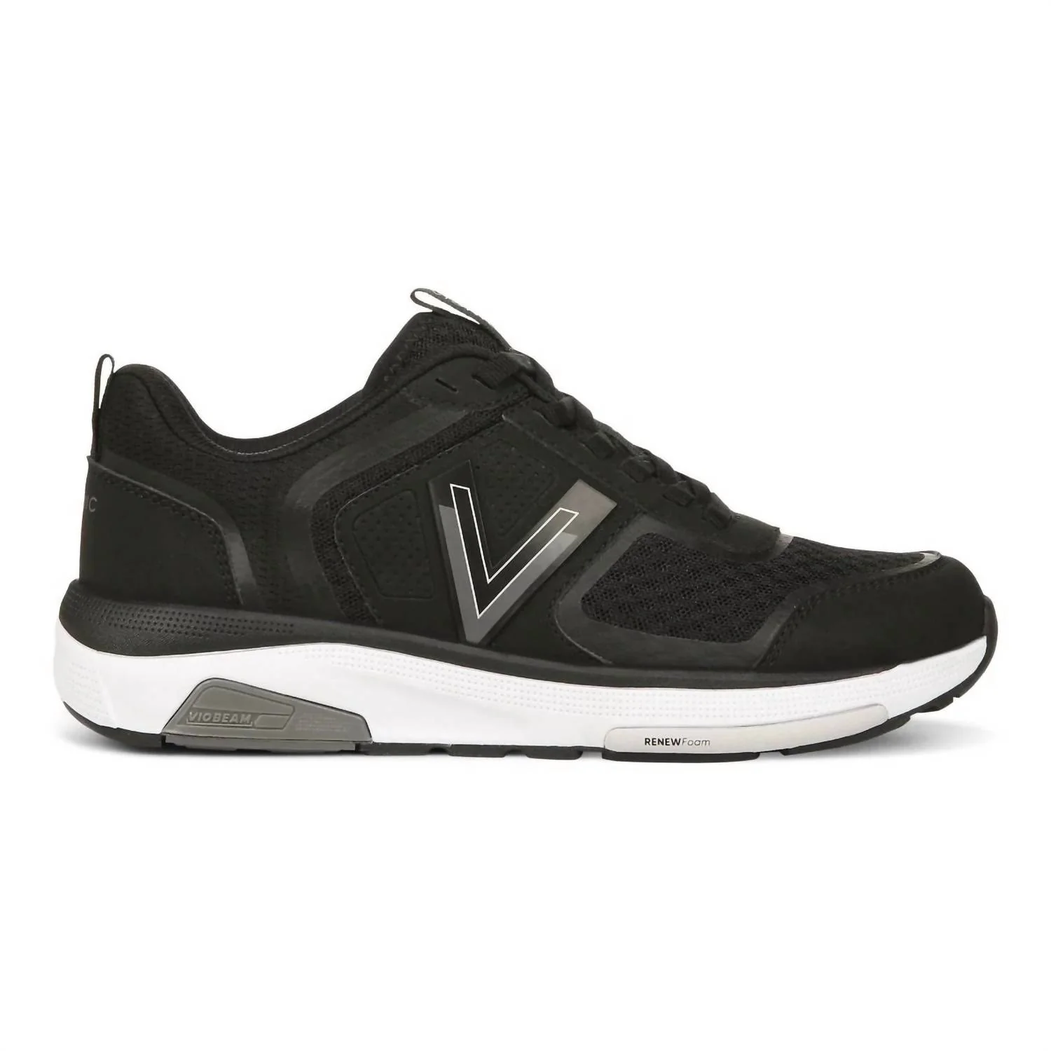 Women's Strider Shoe In Black/charcoal Mesh