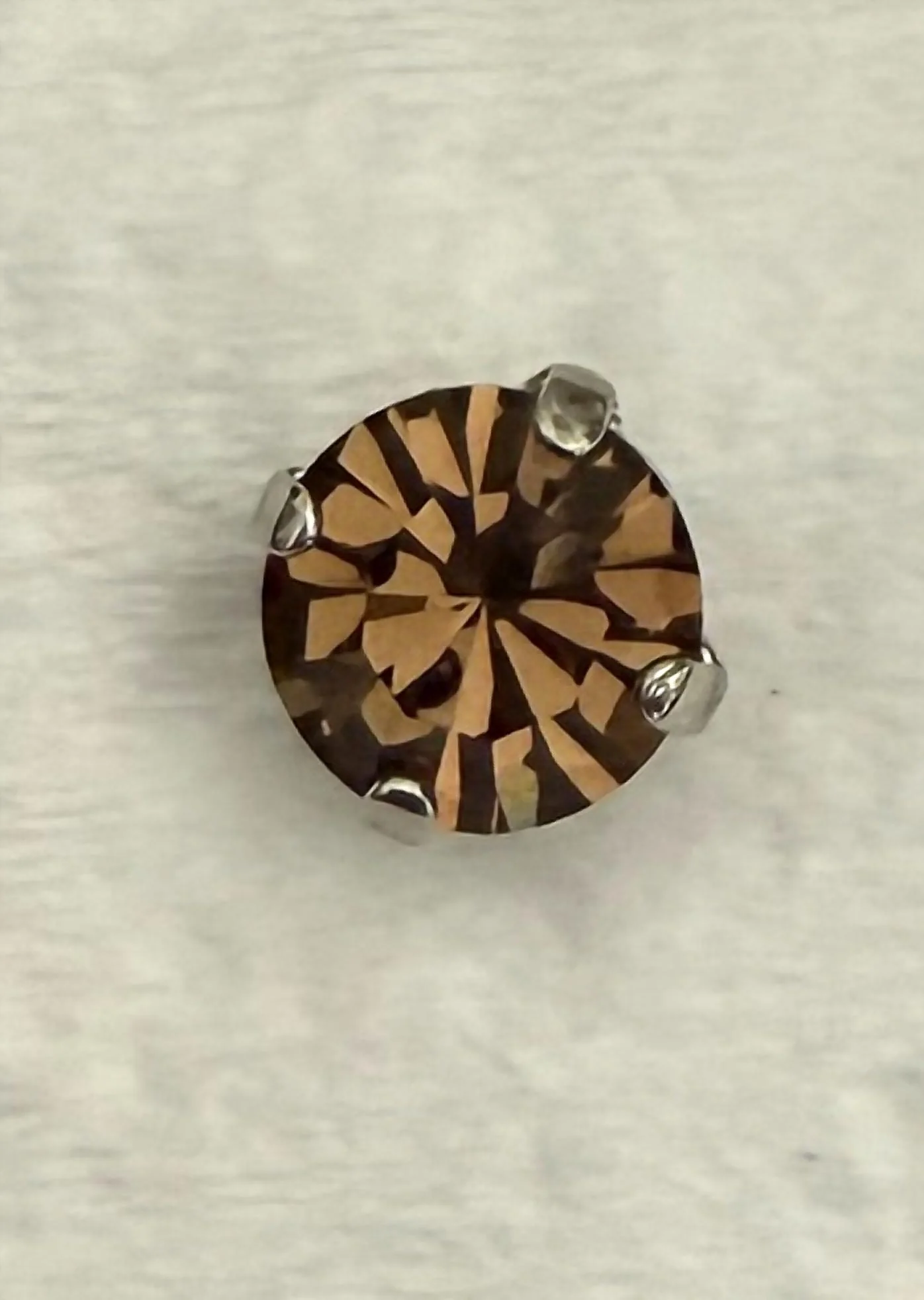 Women's Studs Earrings In Brown - Image 2